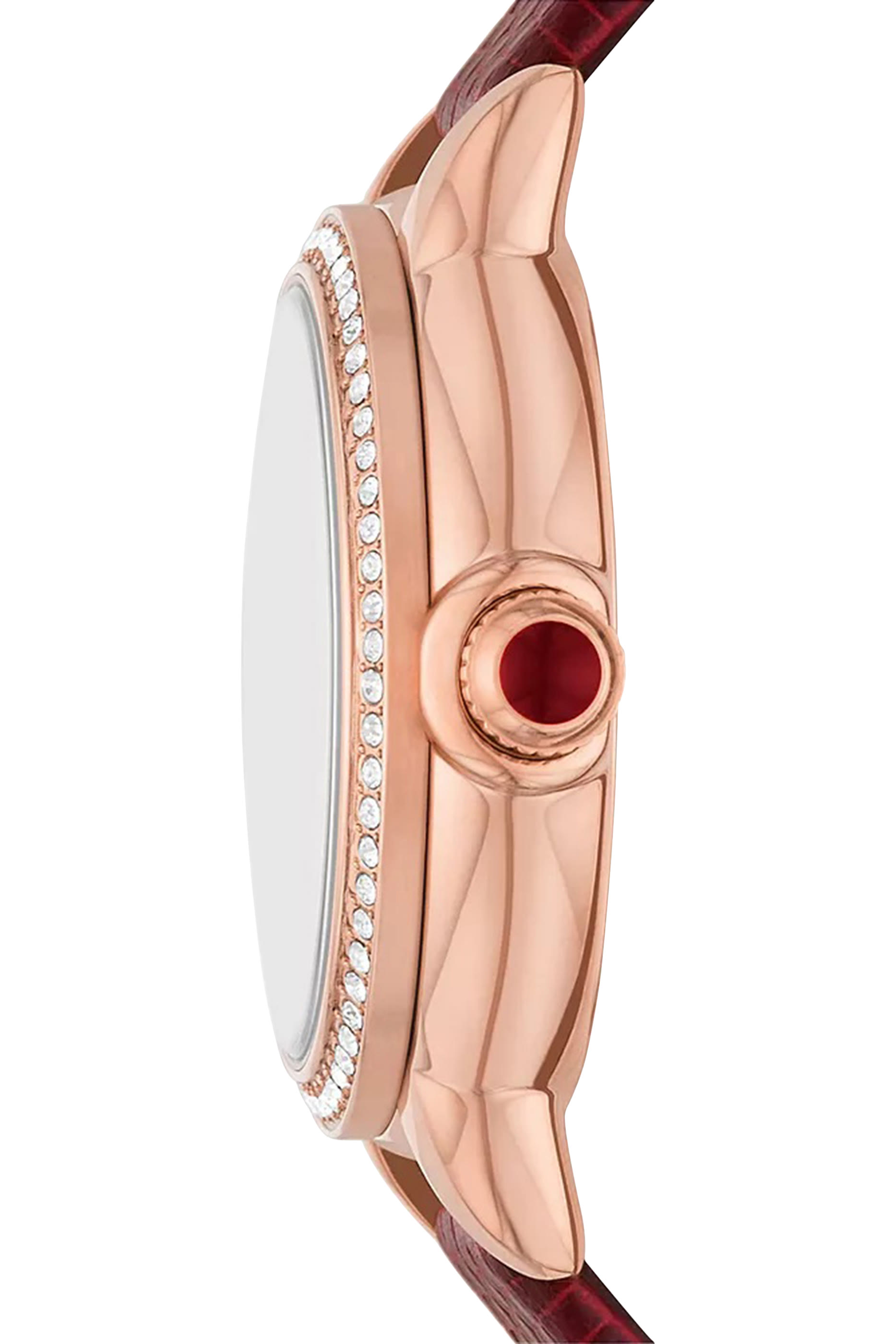 Three-Hand Leather Watch