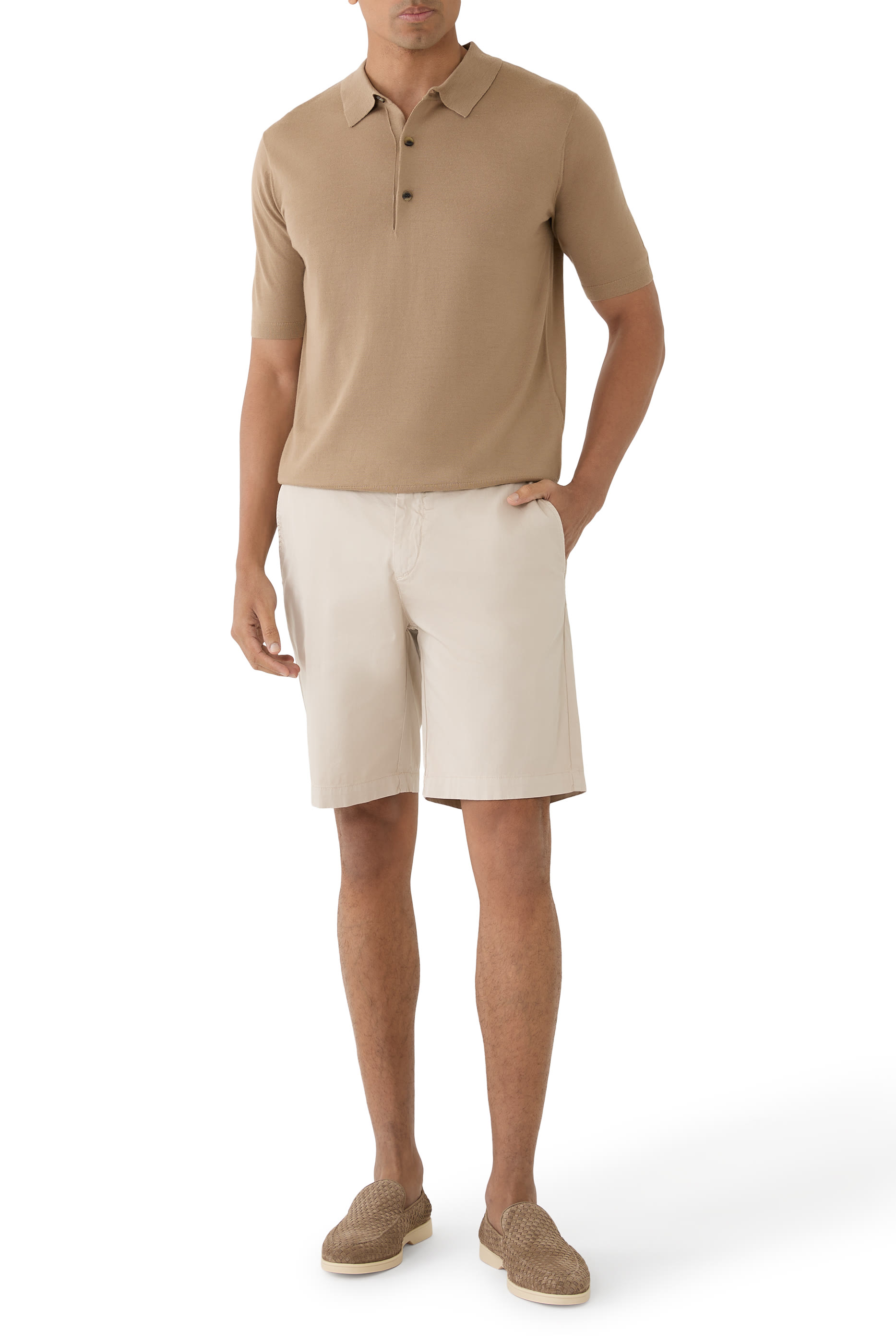 Merino Wool Polo Shirt