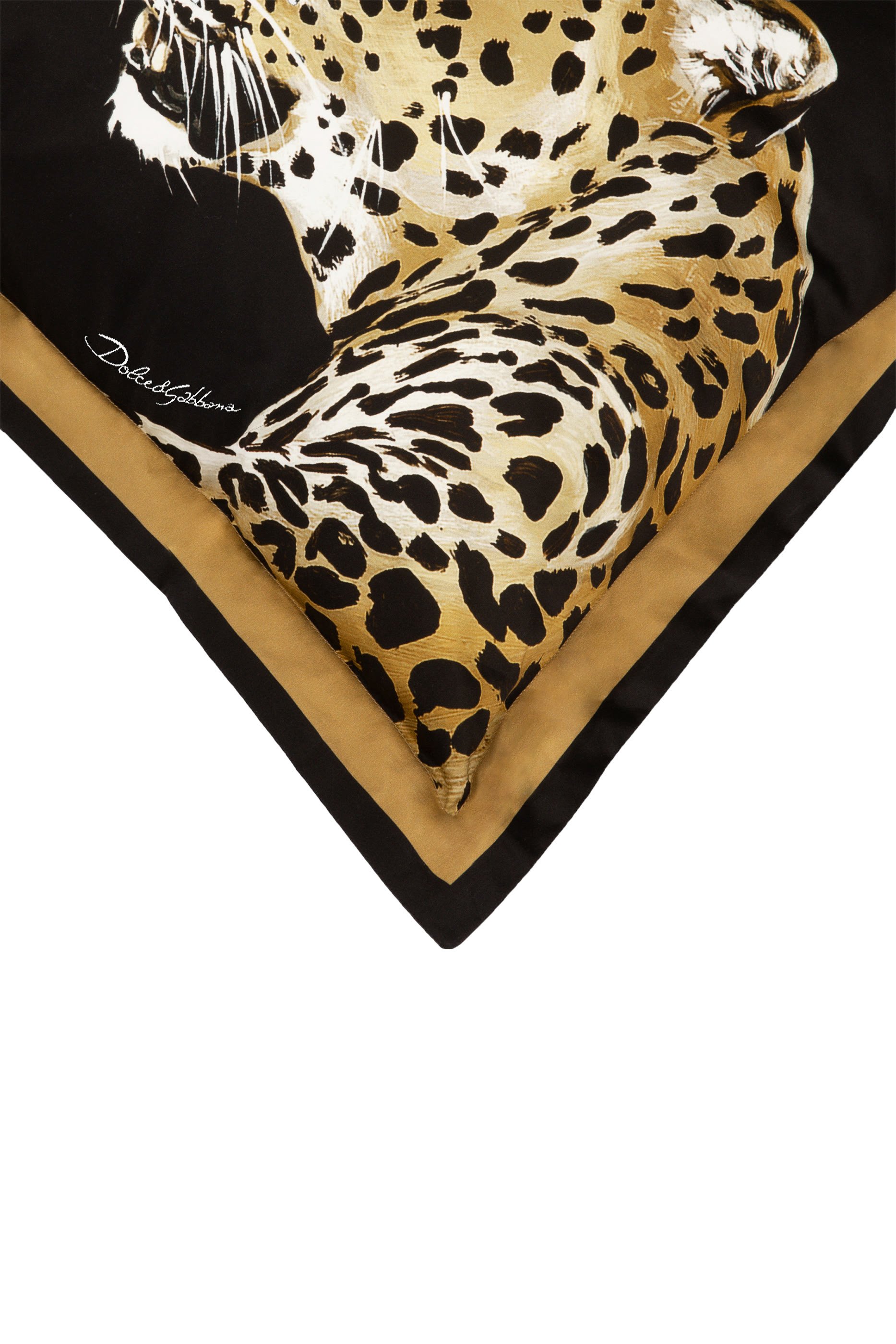 Duchesse Large Leopard Cushion
