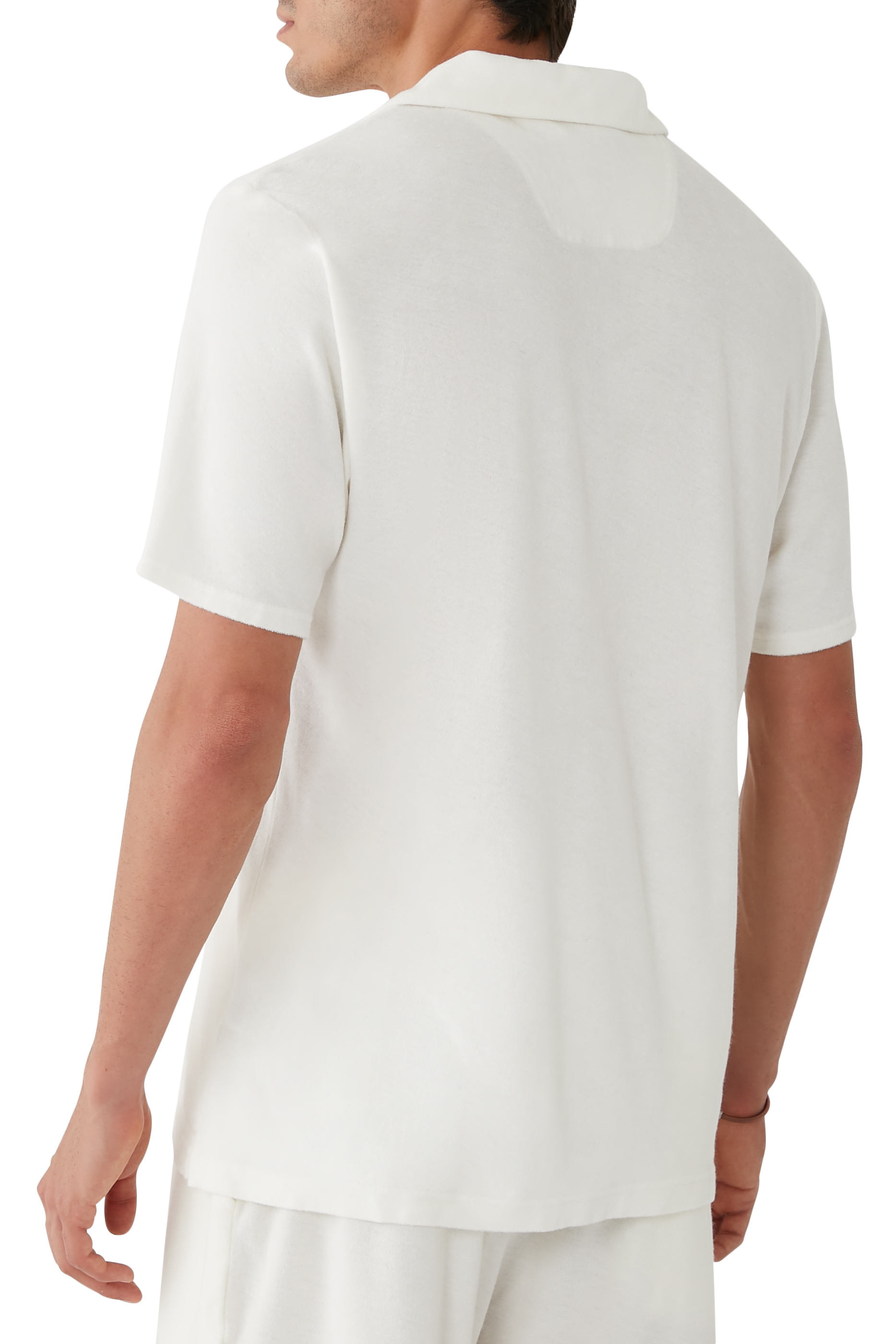 Faustino Terry Cotton Blend Polo