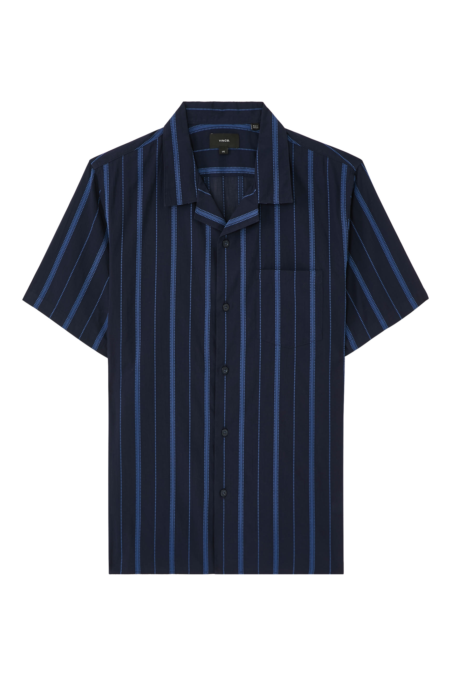 Deck Stripe Cotton Cabana Shirt