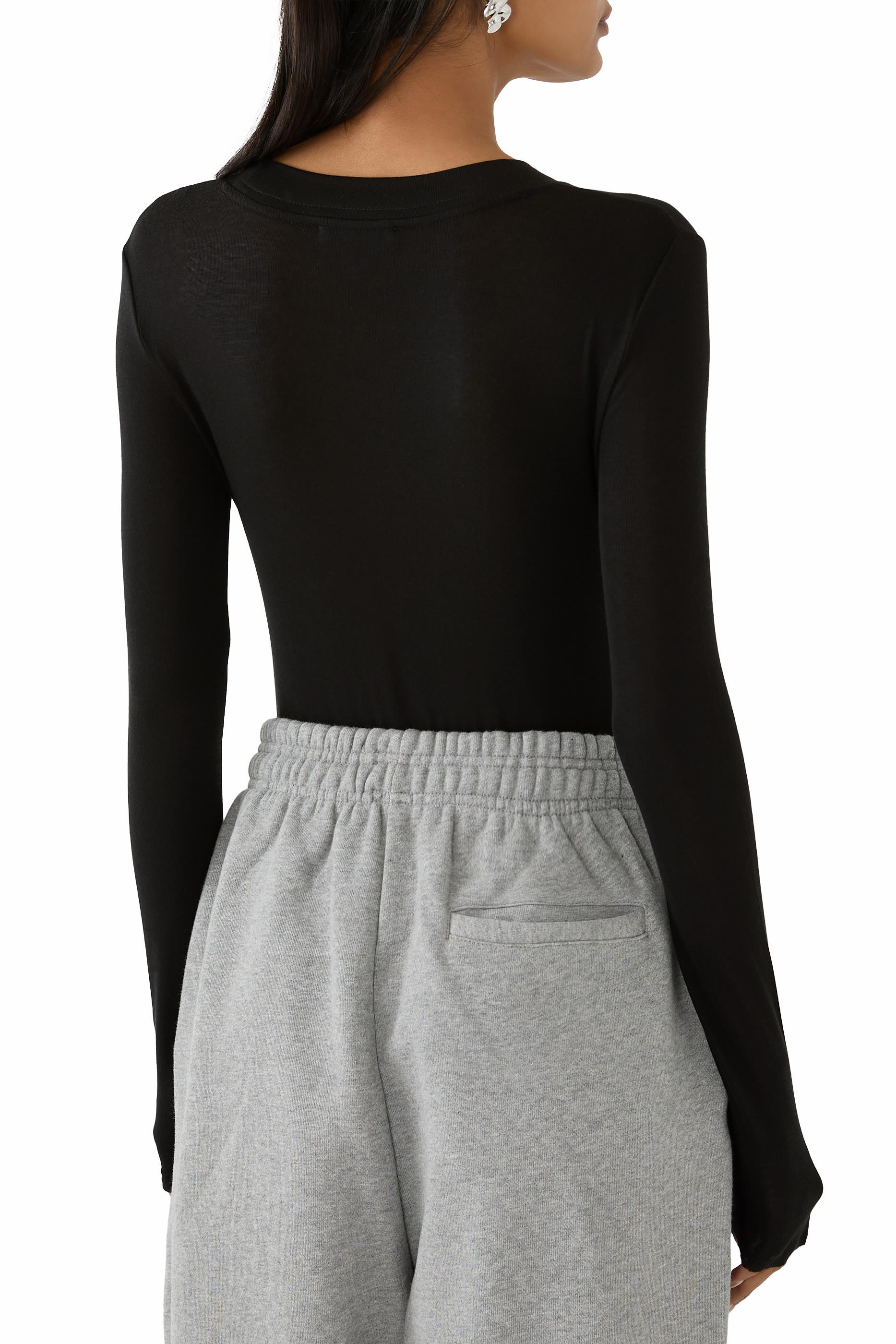  Circle Neck Bodysuit 