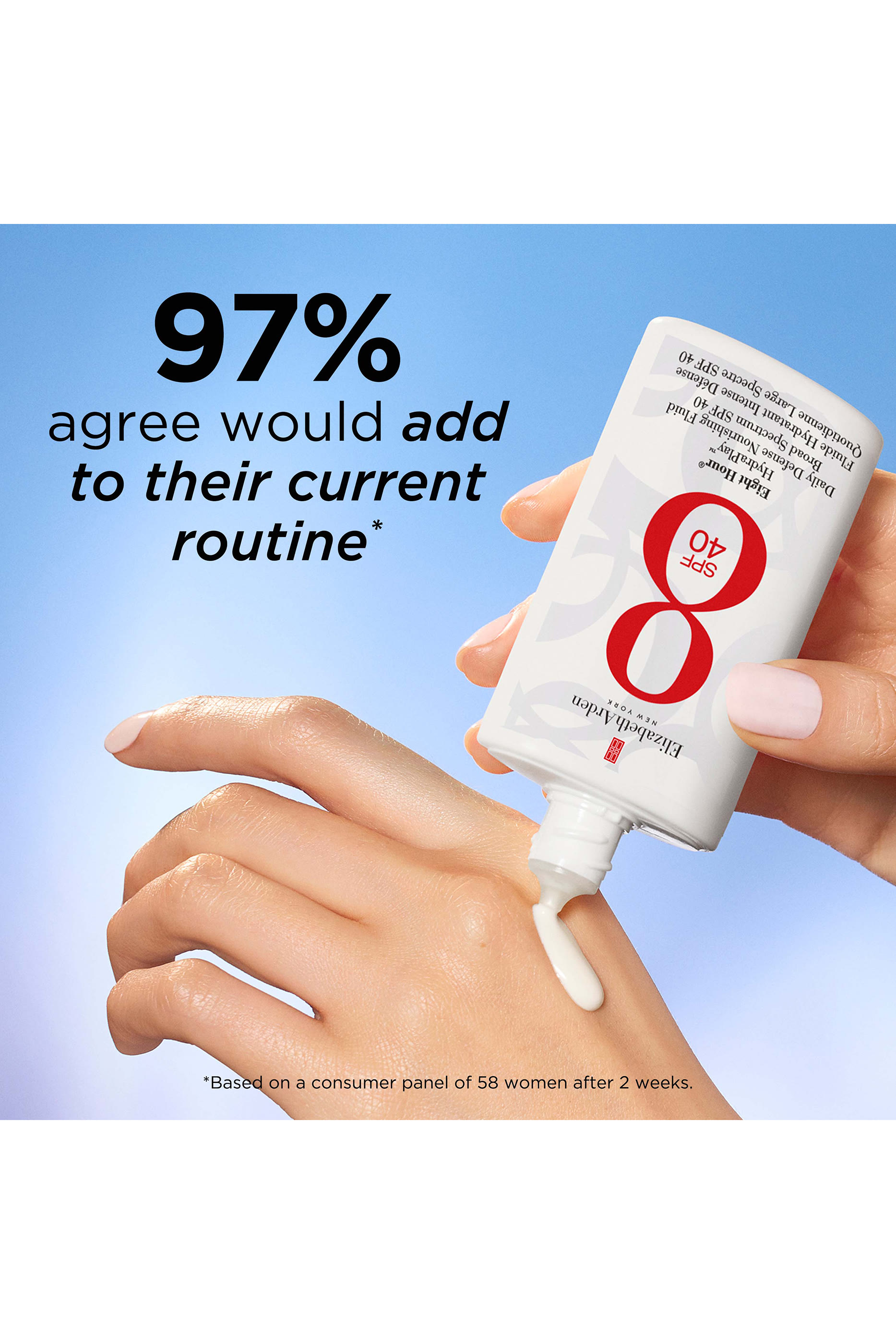 Eight Hour&reg; HydraPlay&trade; Daily Defense Nourishing Fluid Broad Spectrum SPF 40