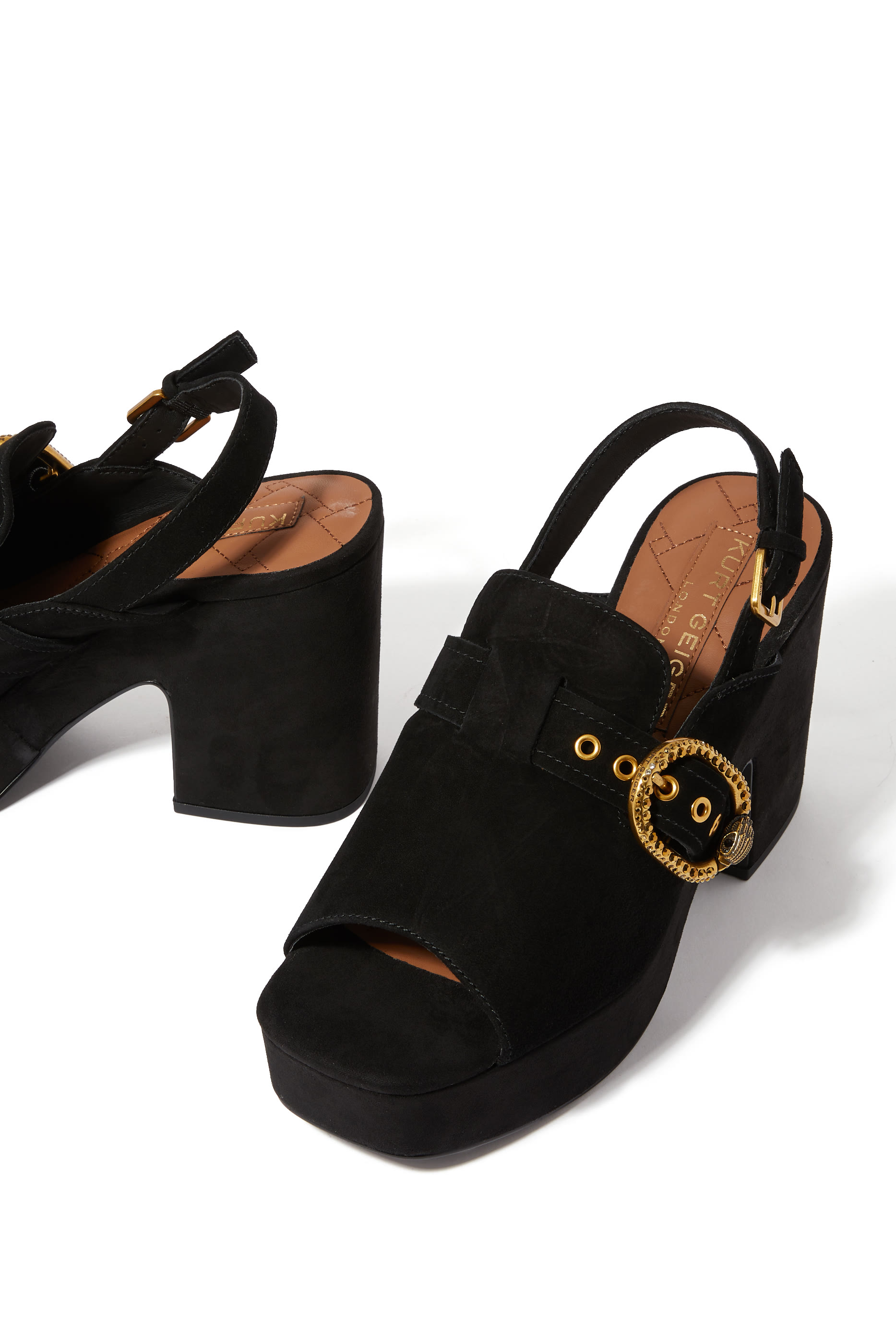 Mayfair Platform Sling Mules