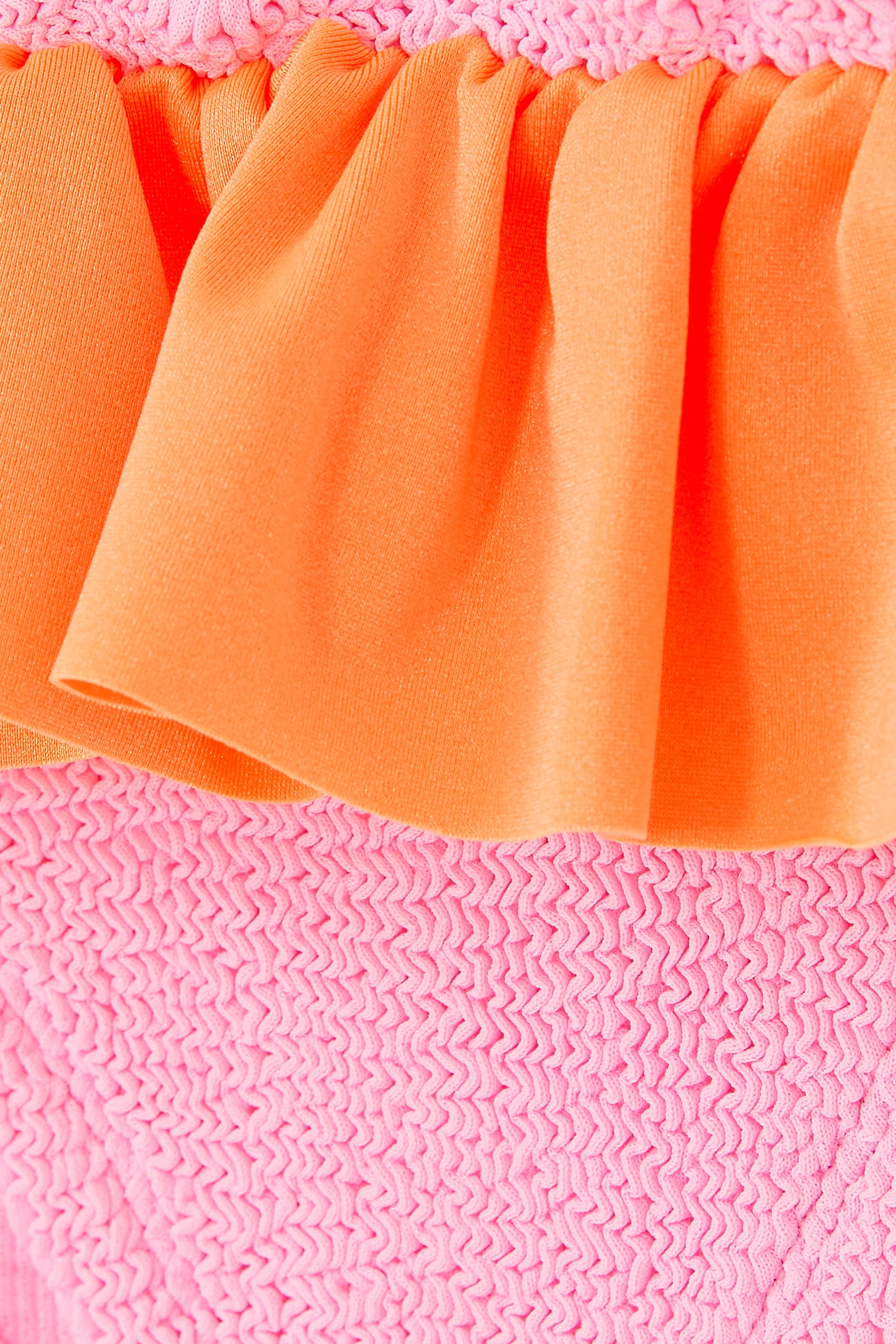 Kids Duo Olive Peplum Bikini Set