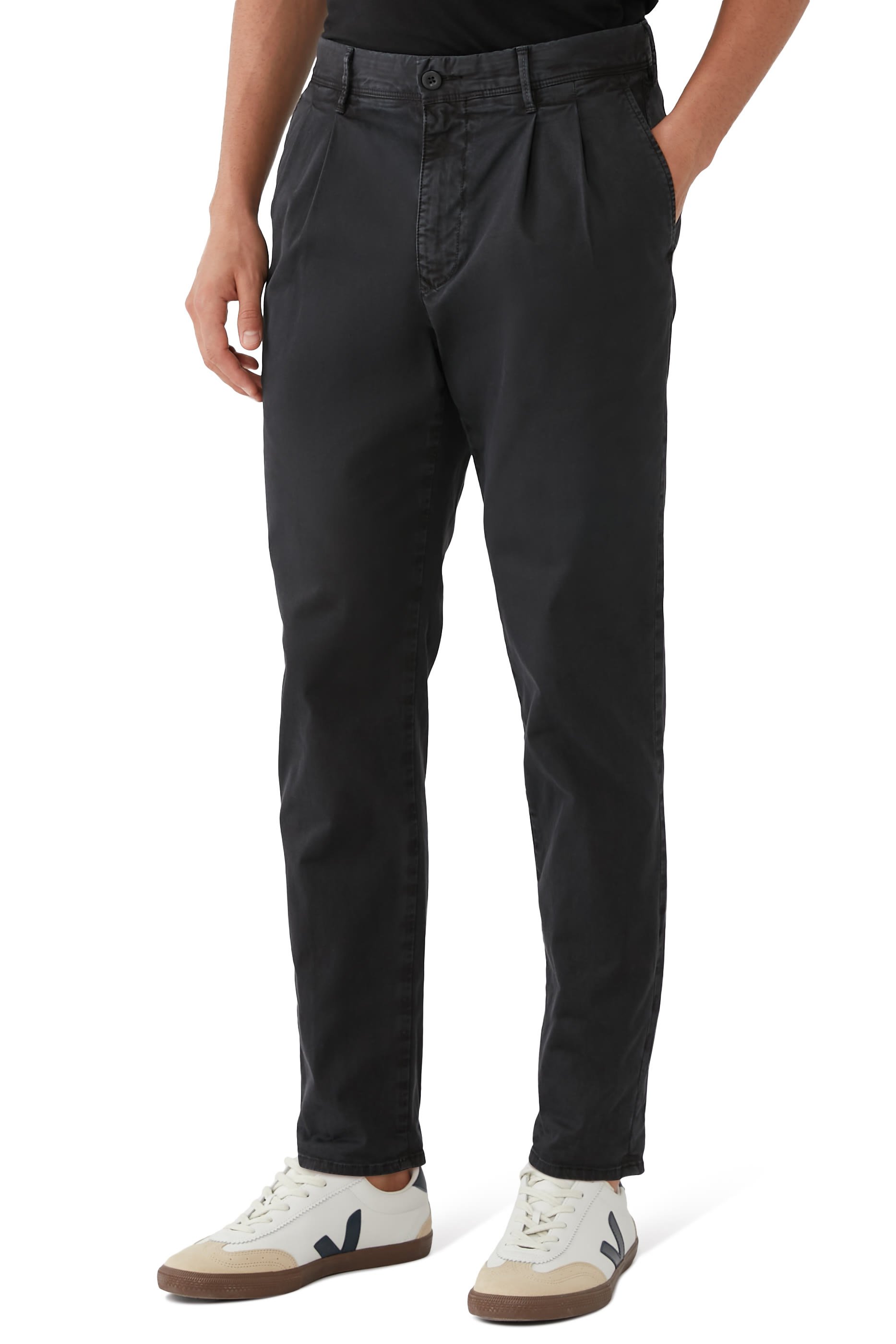 Slim-Fit Stretch Trousers