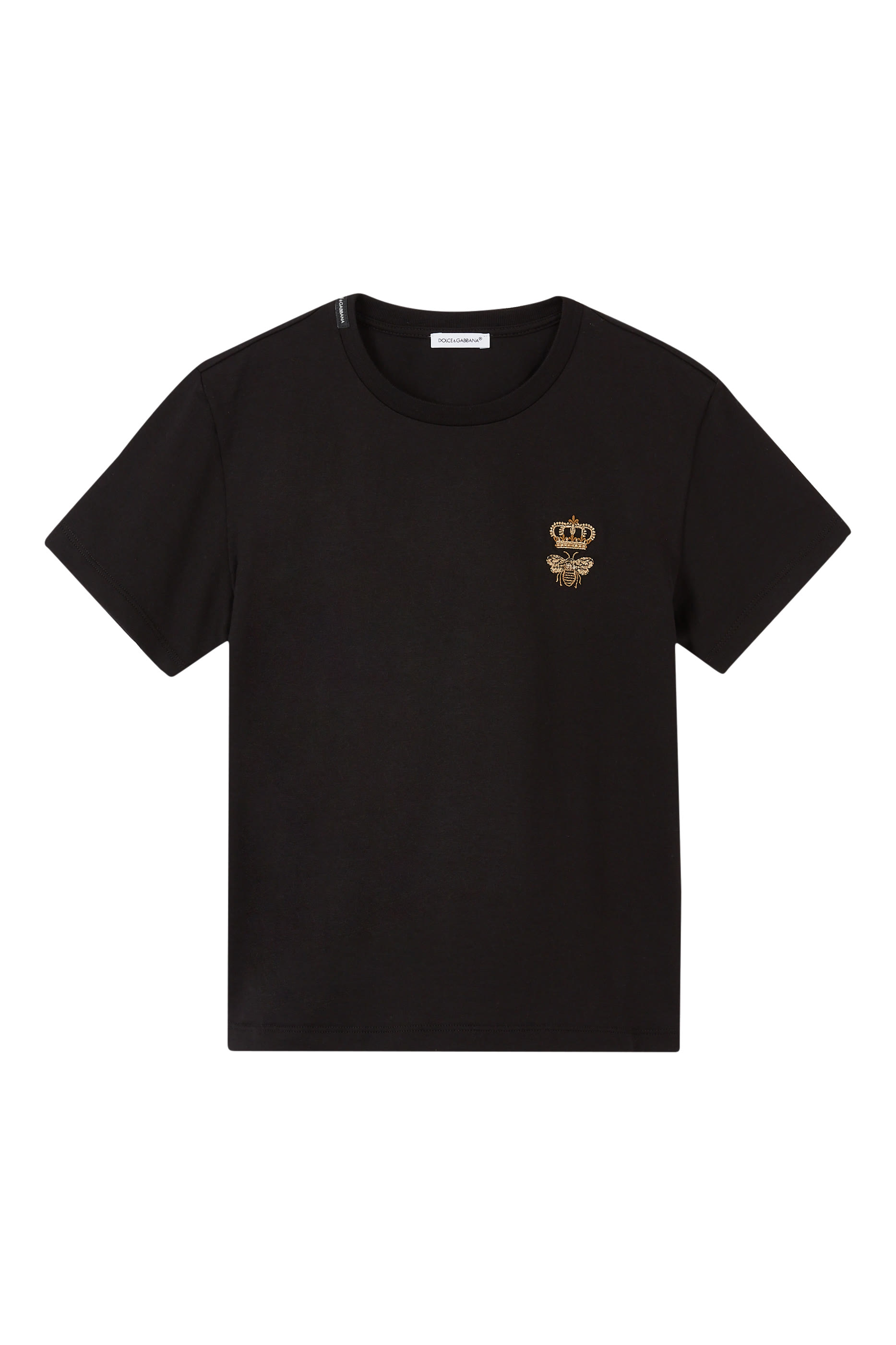Kids Bee Embroidery Jersey T-Shirt