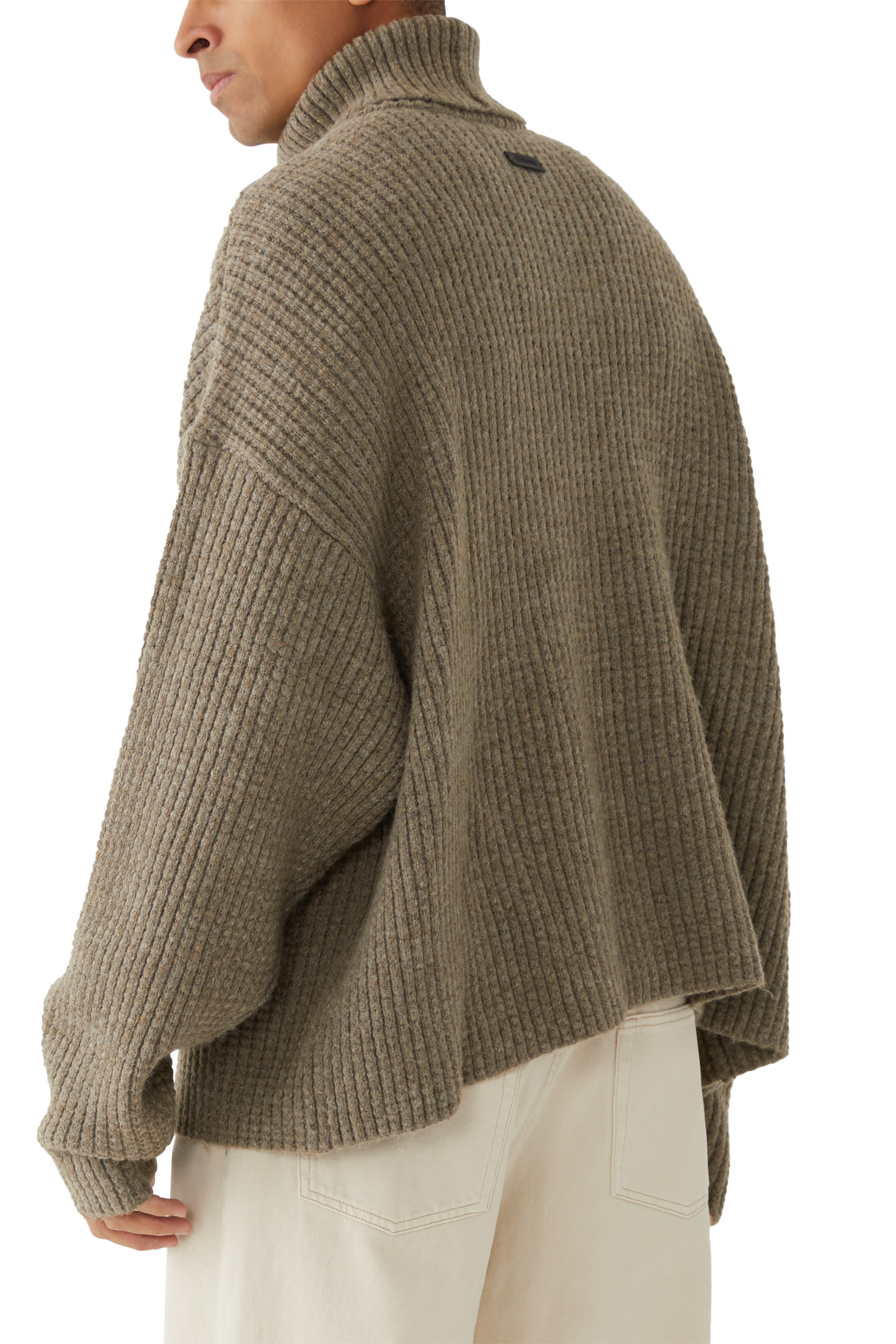 Heavy Waffle Turtleneck