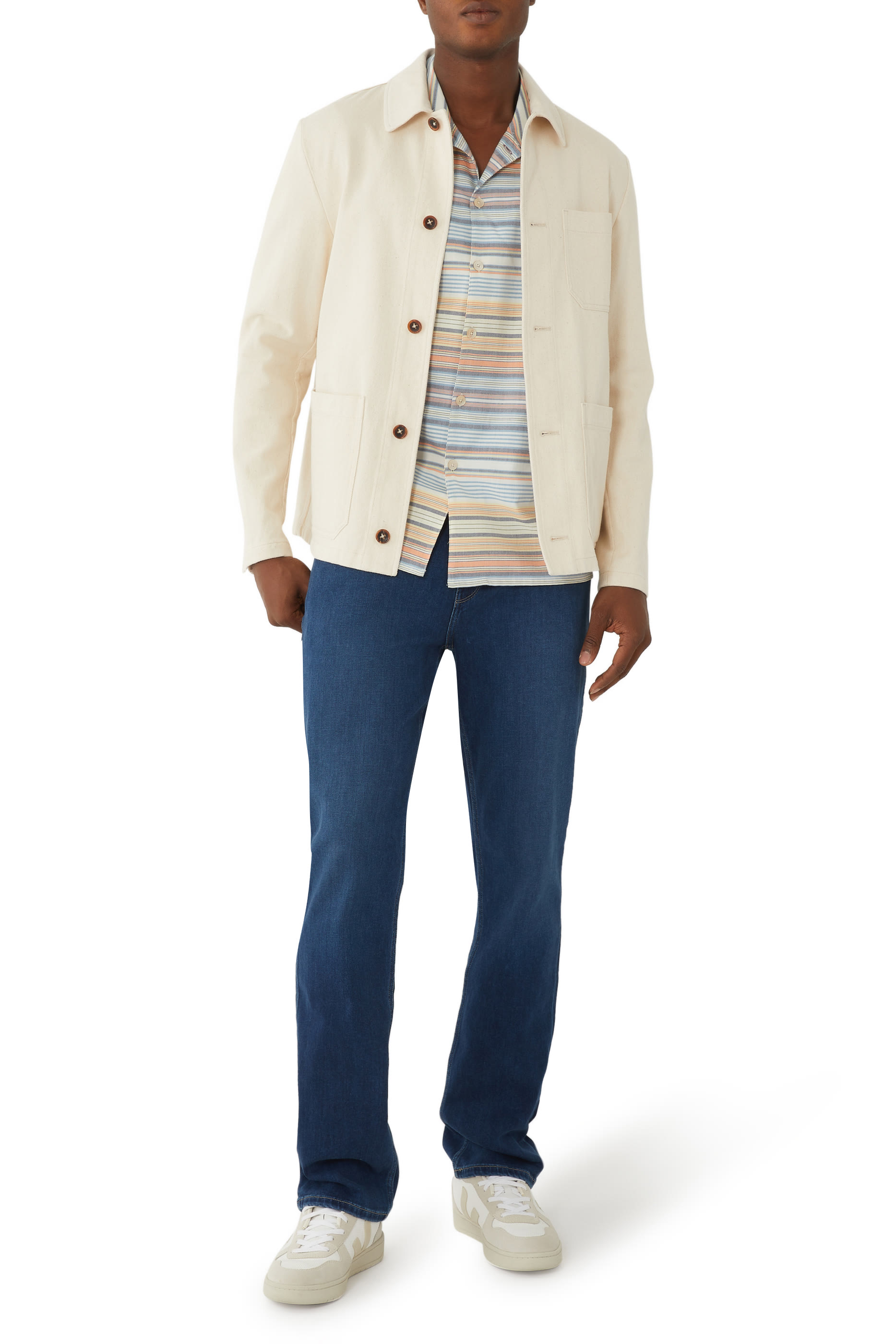 Straight Fit Denim Jeans