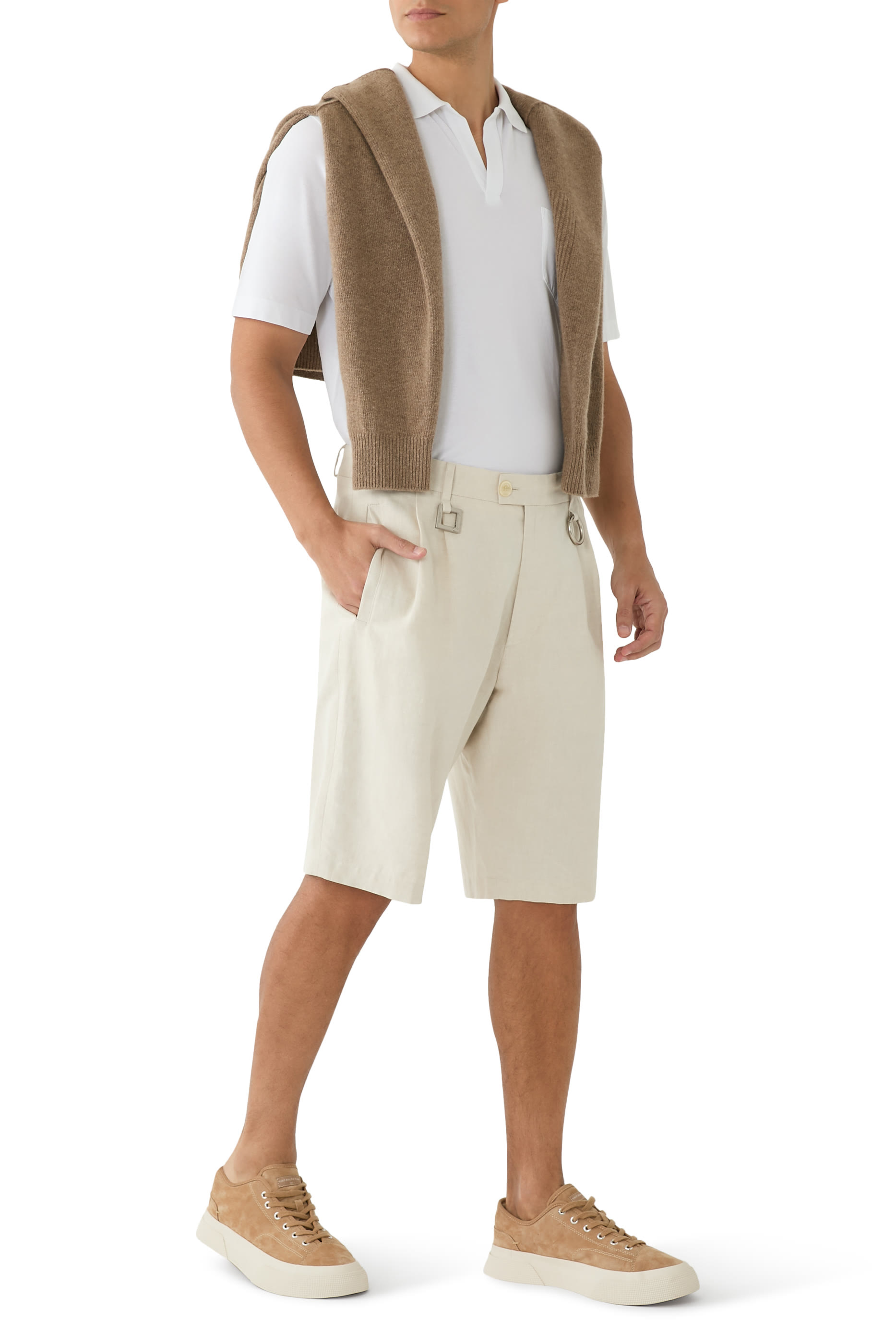 Garment Dyed Polo T-Shirt