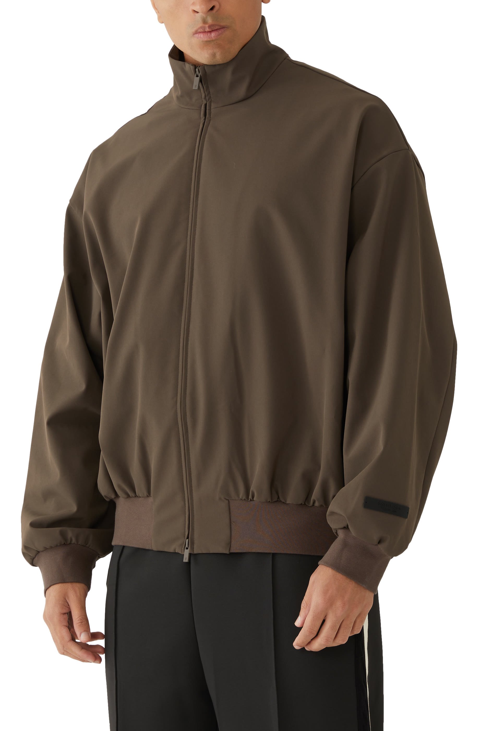 Bonded Nylon Hooded Bomber