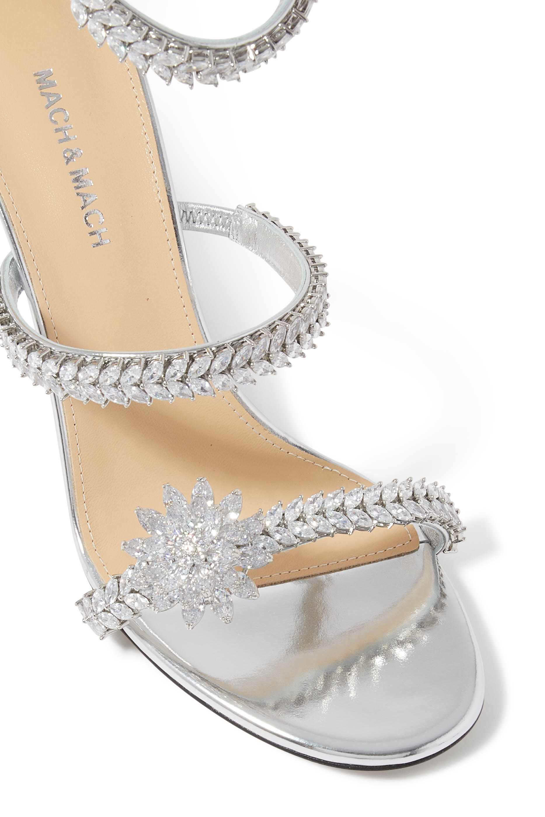 Crystal Embellished 95 Sandals