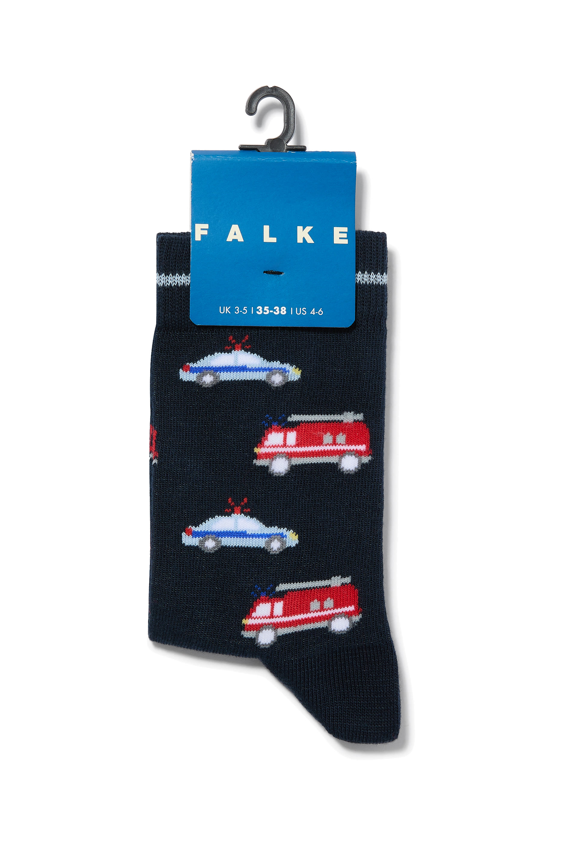 Kids Police & Fire Cars Socks