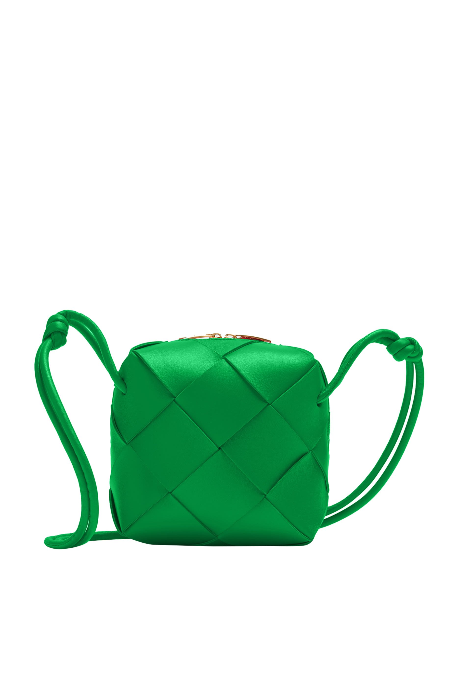 Mini Cassette Intrecciato Crossbody Bag