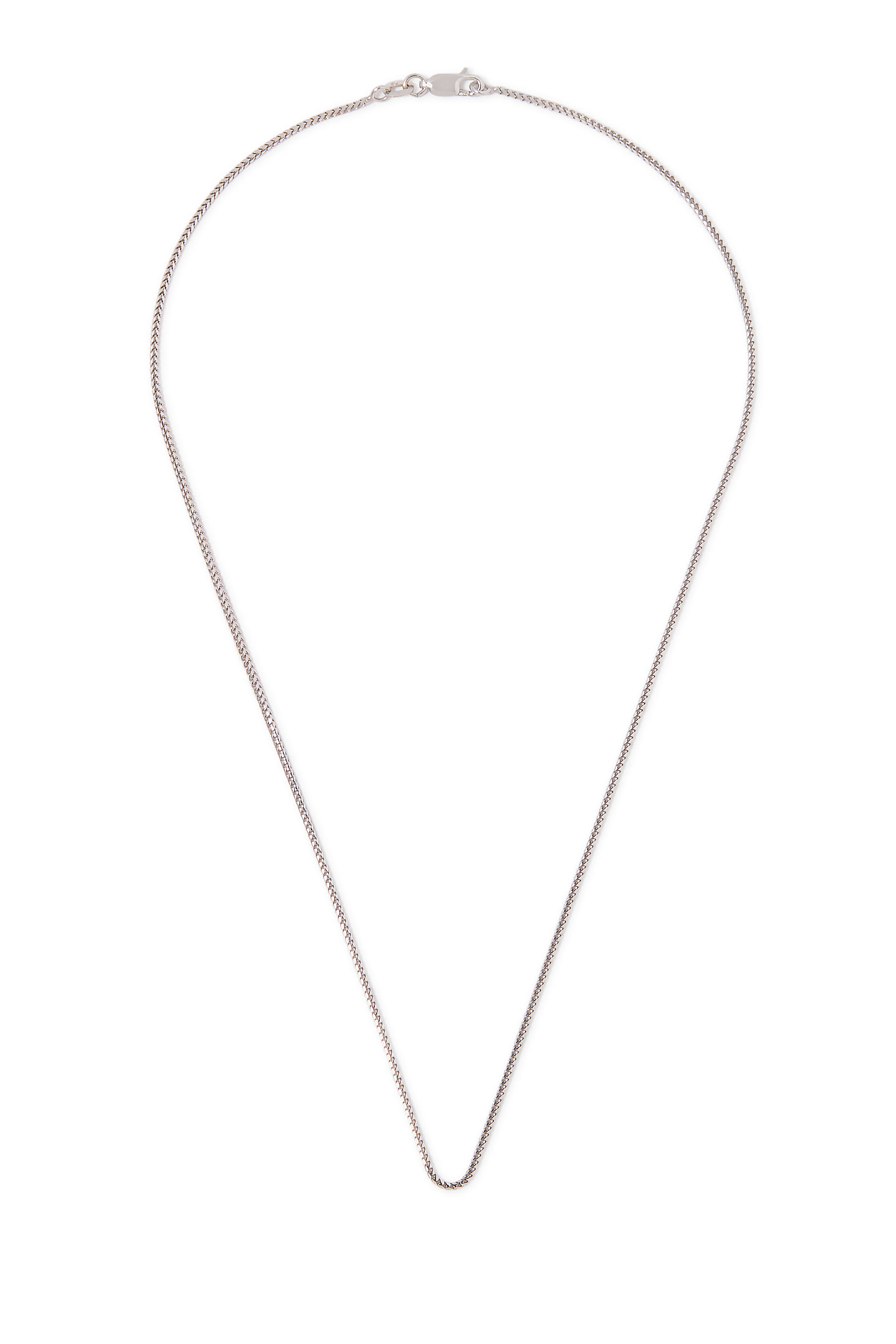 Chain Necklace, 18k White Gold