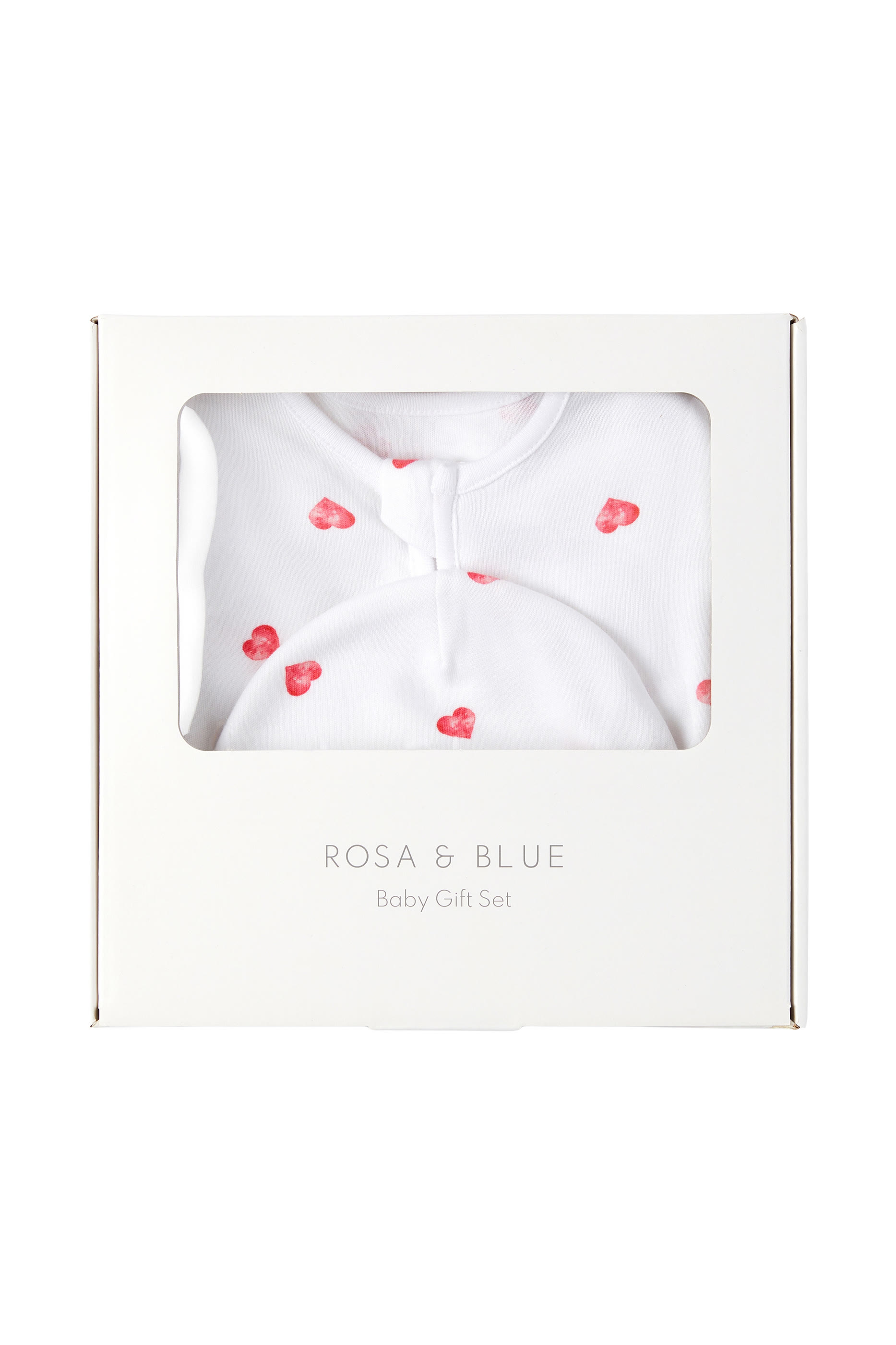 Kids  Pink Heart Print Luxury Gift Set 