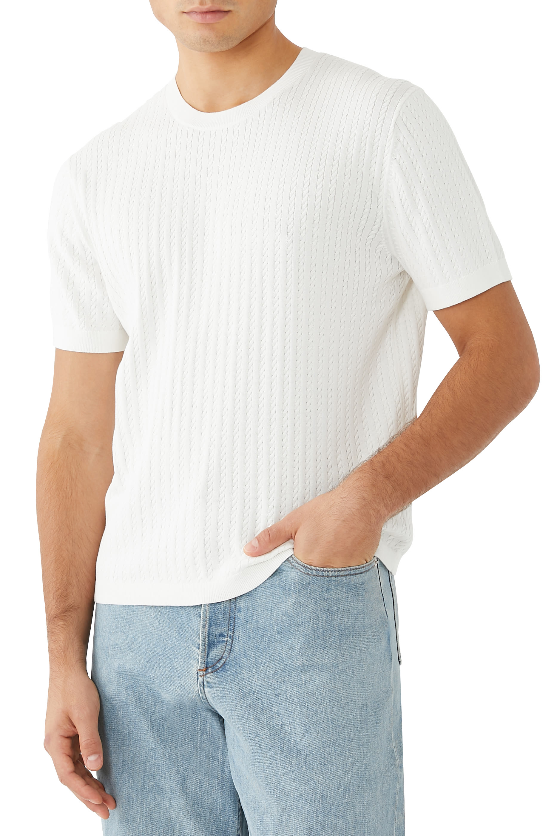 Short Sleeves Crewneck Shirt