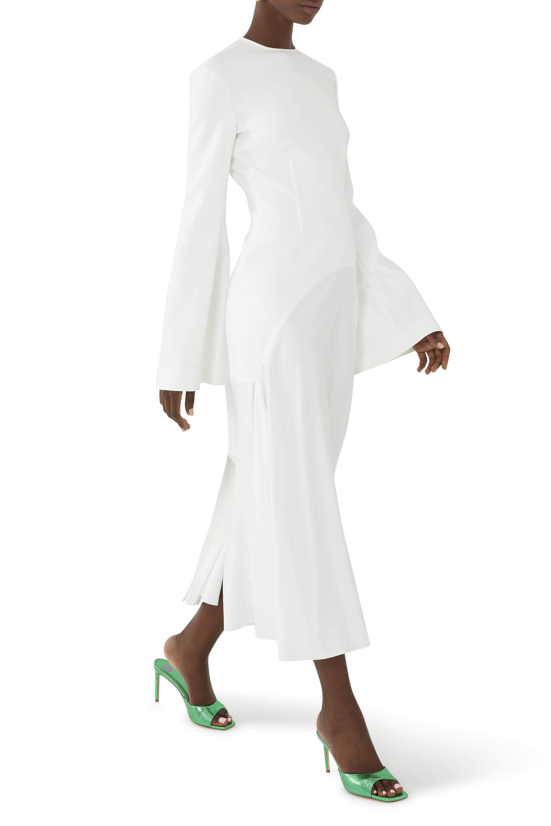 Gaia Long Sleeve Midi Dress