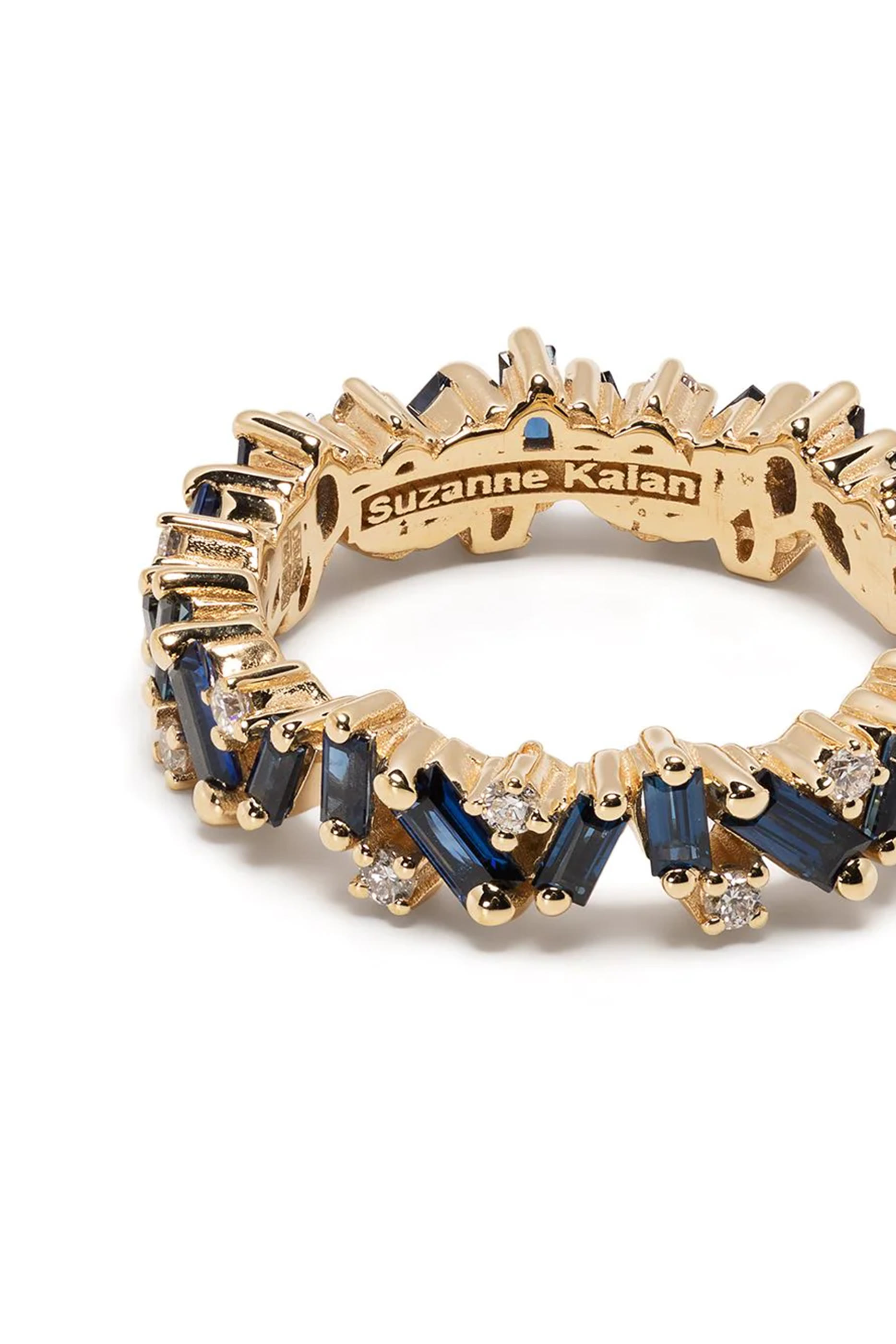 Blue Sapphire Bliss Ring, 18k Yellow Gold