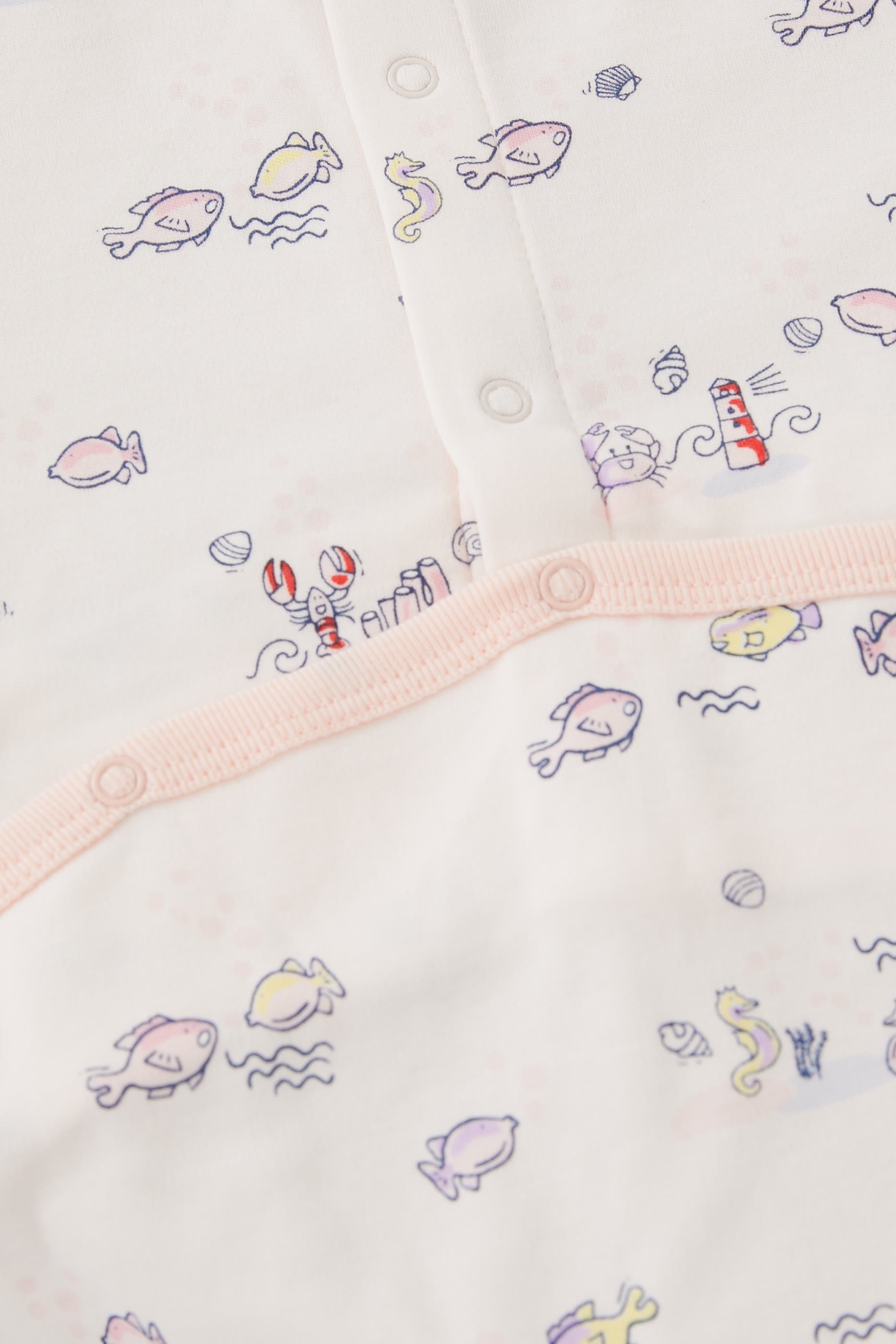 Kids Graphic Print Bodysuit Baby Set