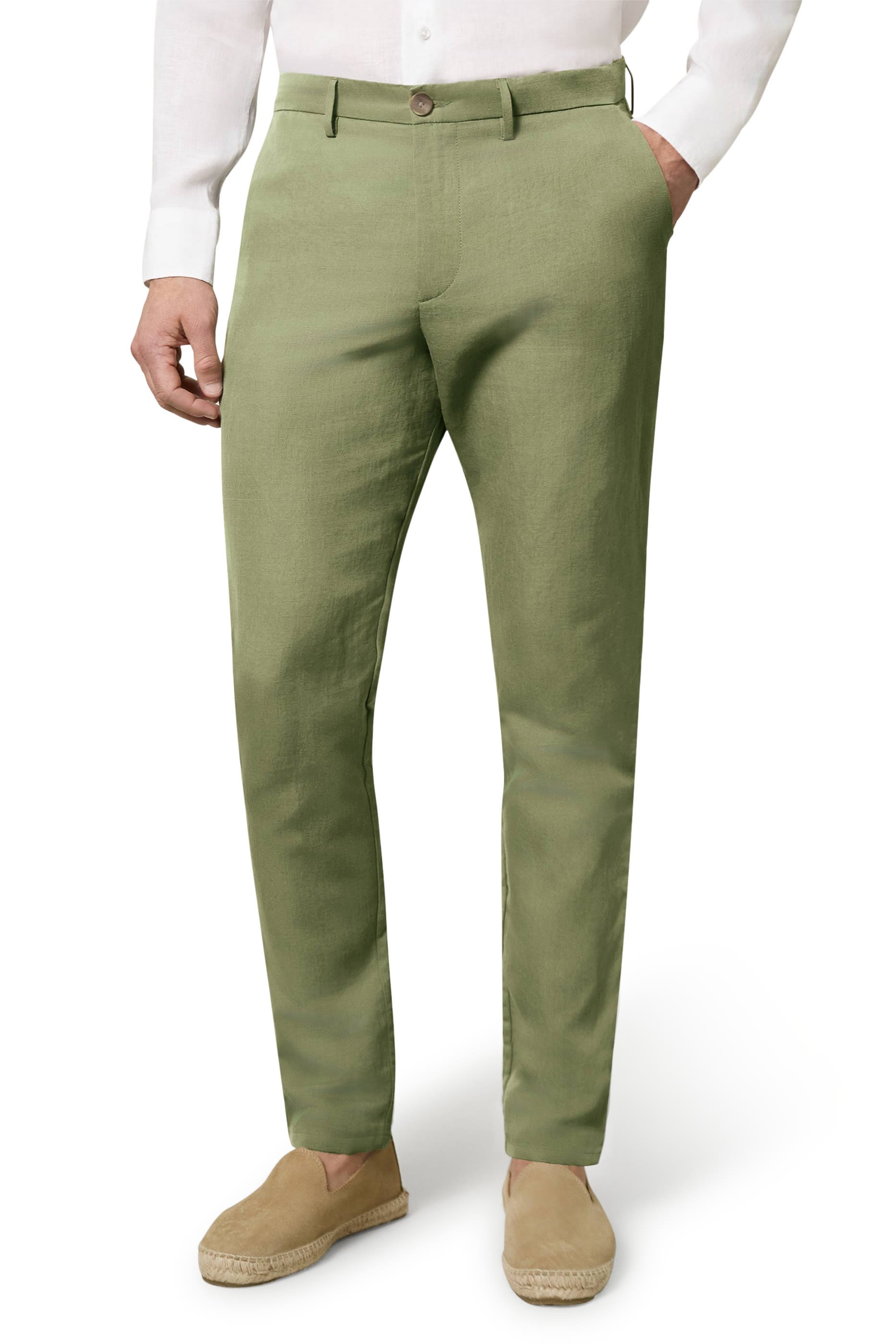  Linen-Cotton Trousers