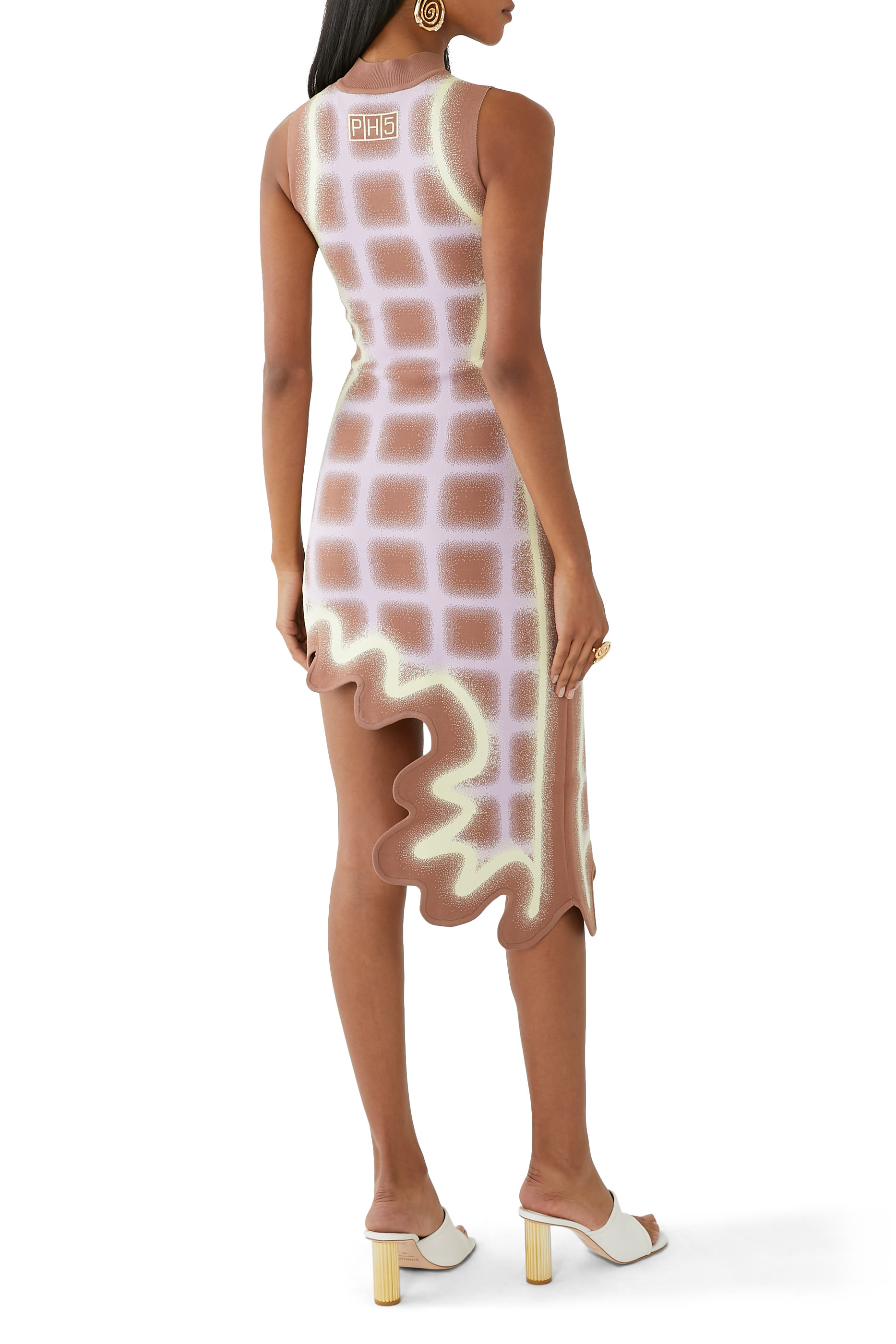 Mia Wavy Plaid Dress