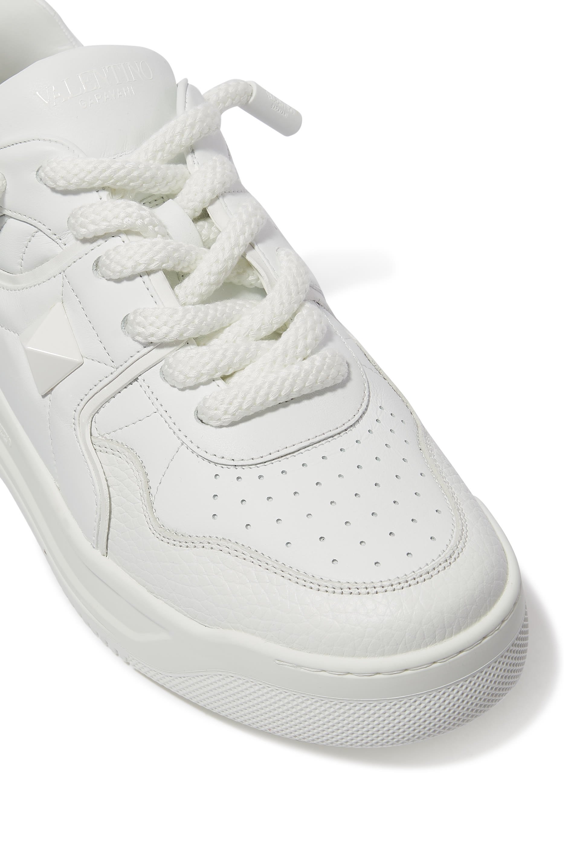 Valentino Garavani One Stud Low-Top Leather Sneakers