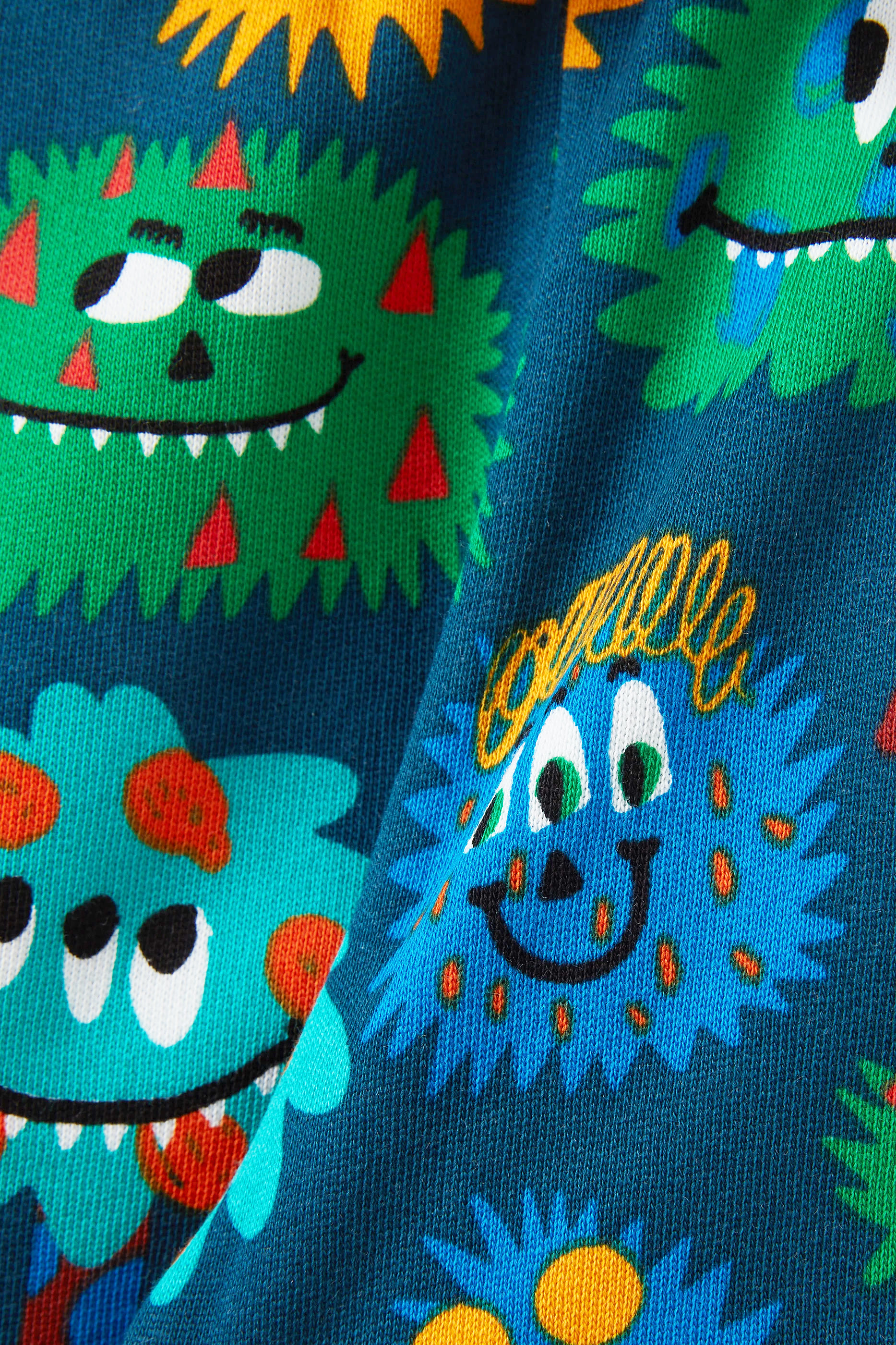 Kids Cotton Printed Joggers