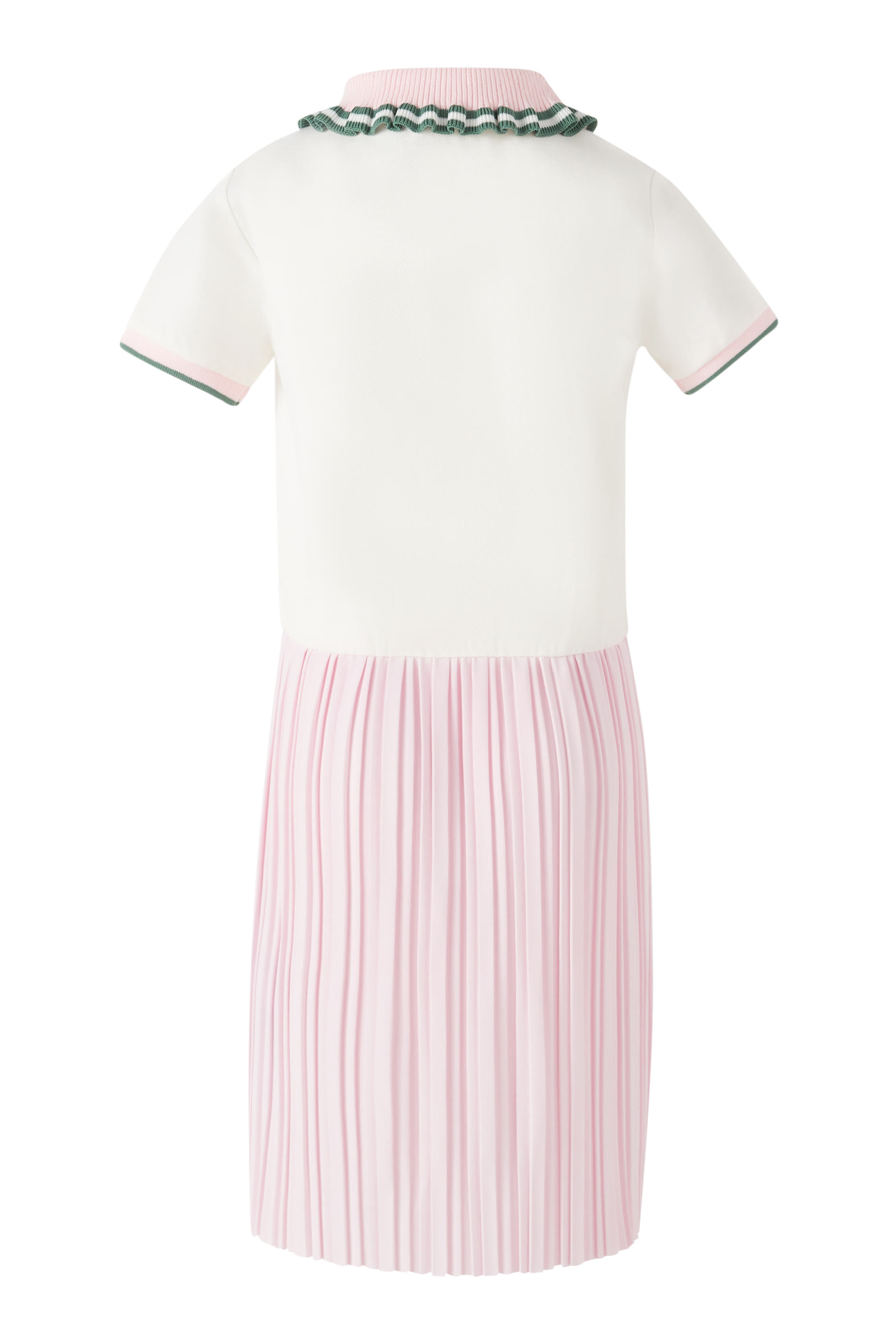 Kids EA7 Polo Shirt Pleated Dress