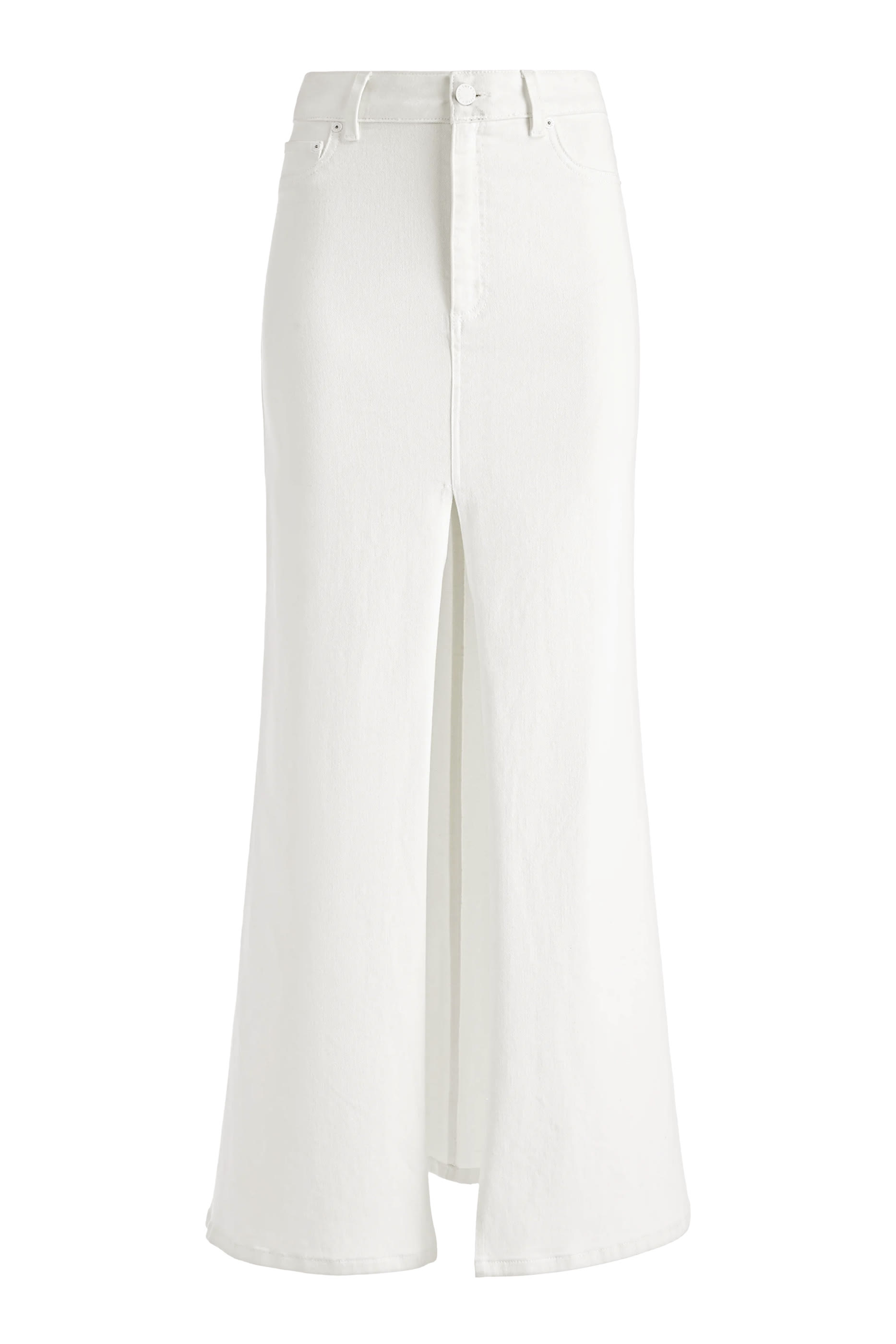 Denim Rye Maxi Skirt