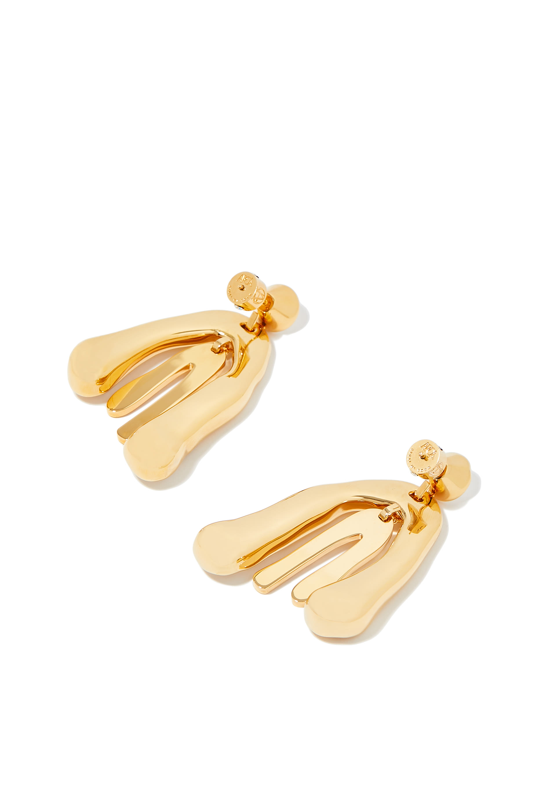 Dag Earrings, 18k Gold