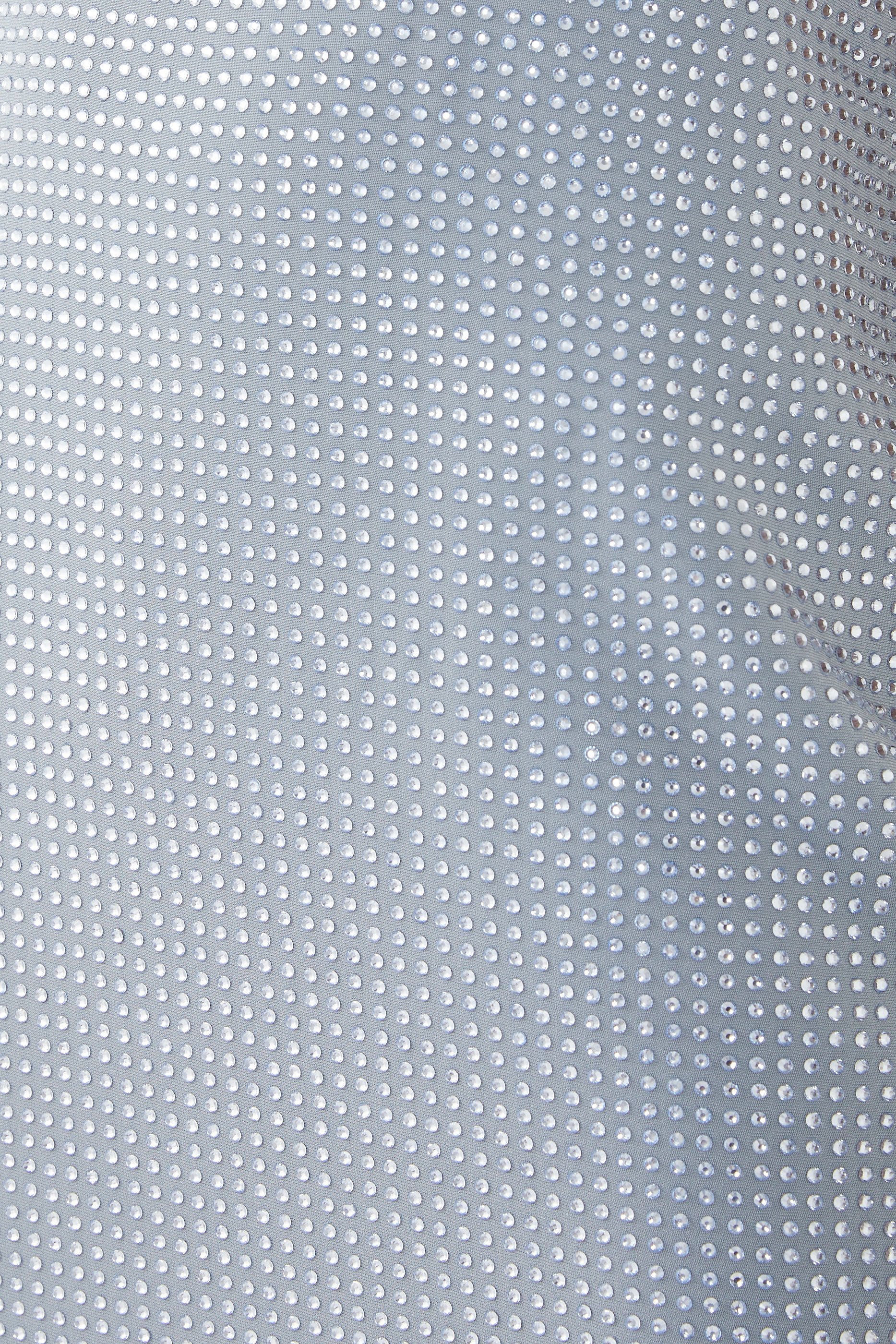 Strapless Diamante Mini Dress