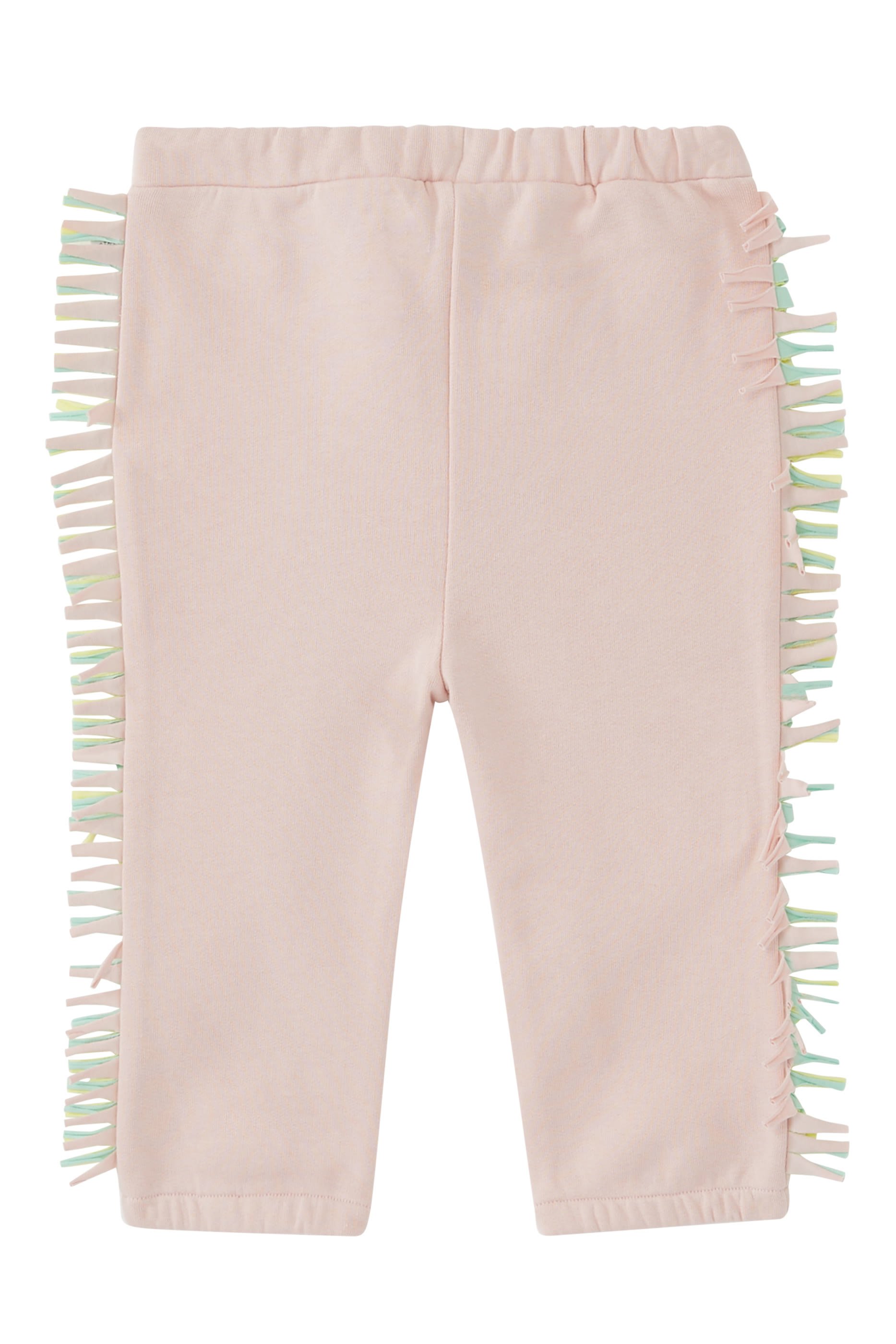 Kids Cotton Fringed Joggers