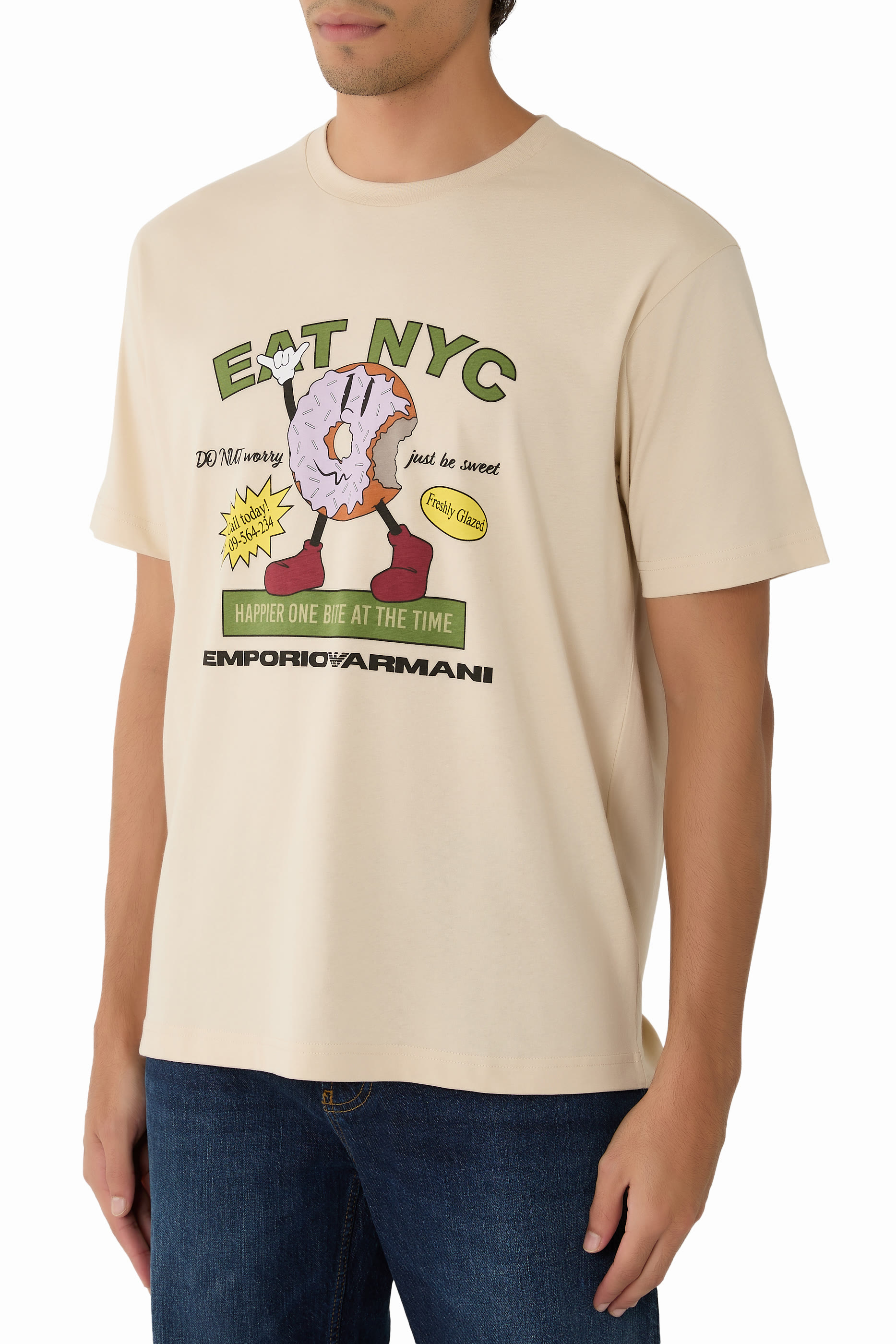 New York Capsule Collection Graphic Jersey T-Shirt