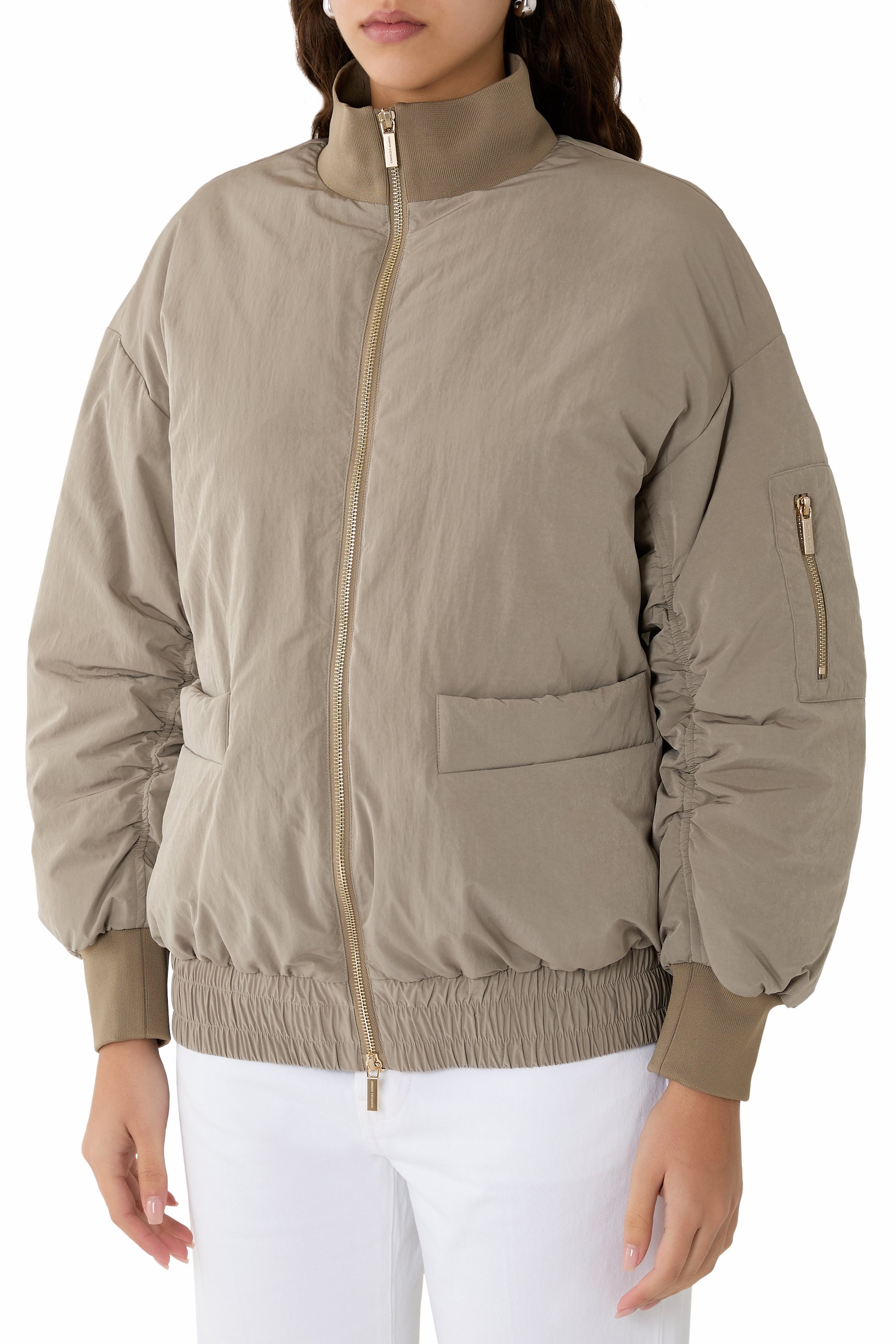 Recycled Nylon Bomber Jacket