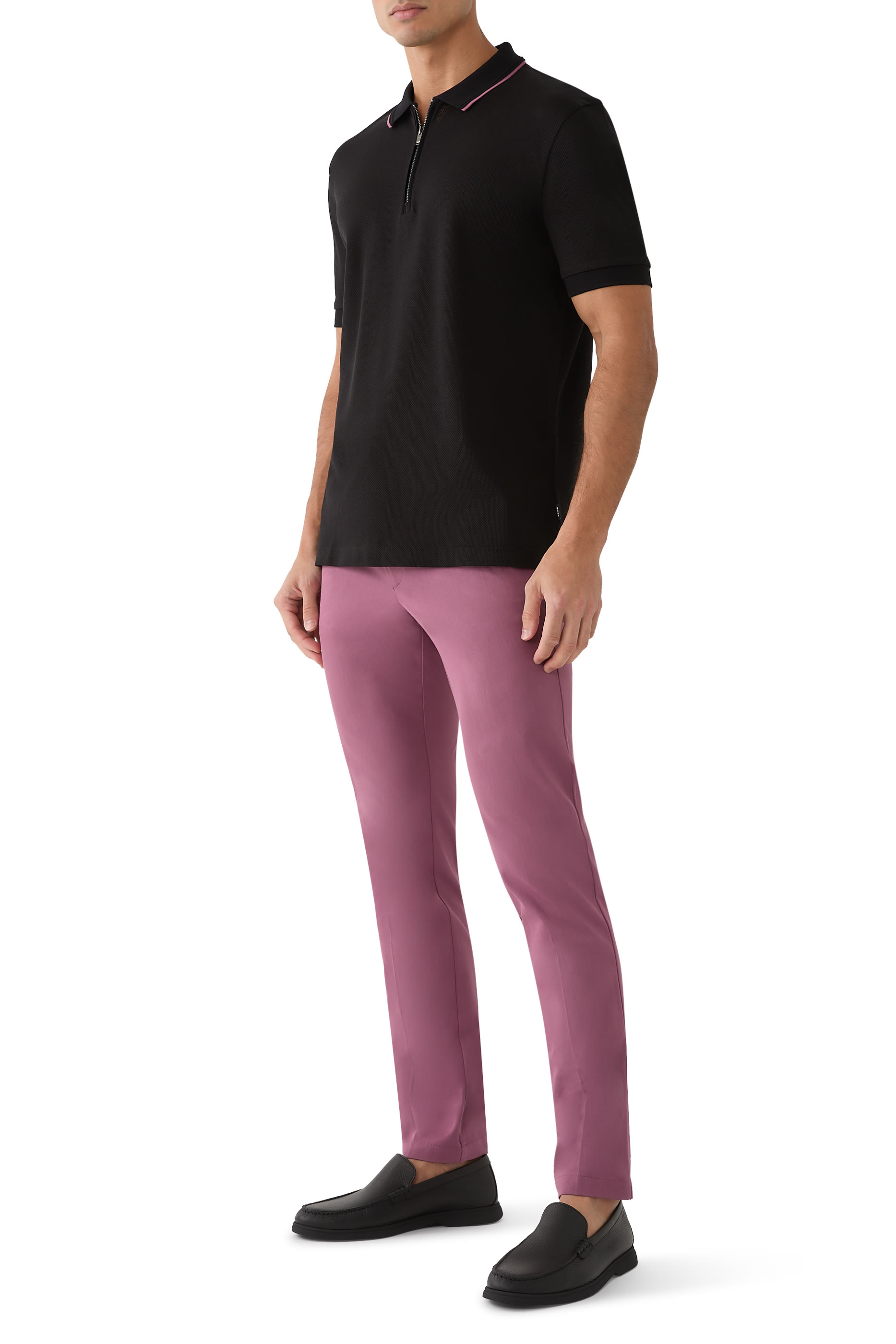 Tumbled-Leather Moccasins