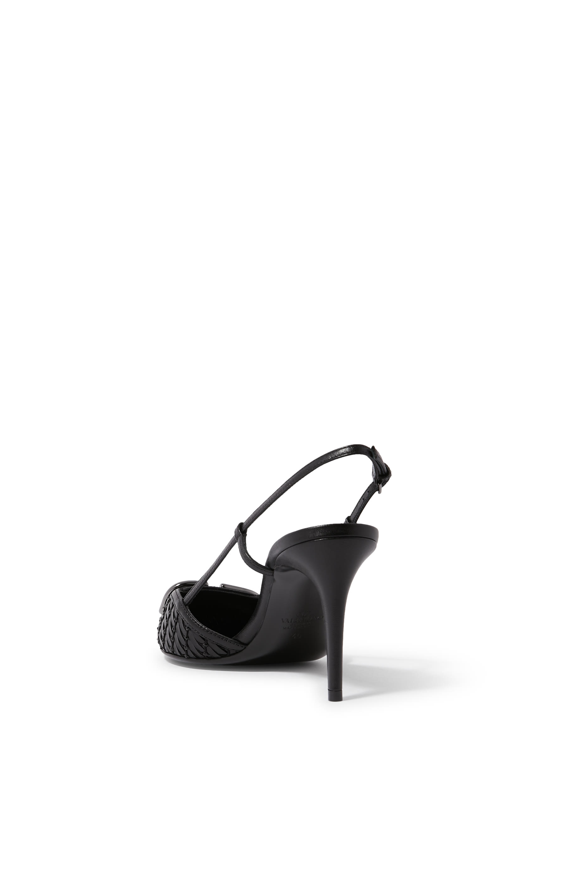VLogo 80 Signature Slingback Pumps