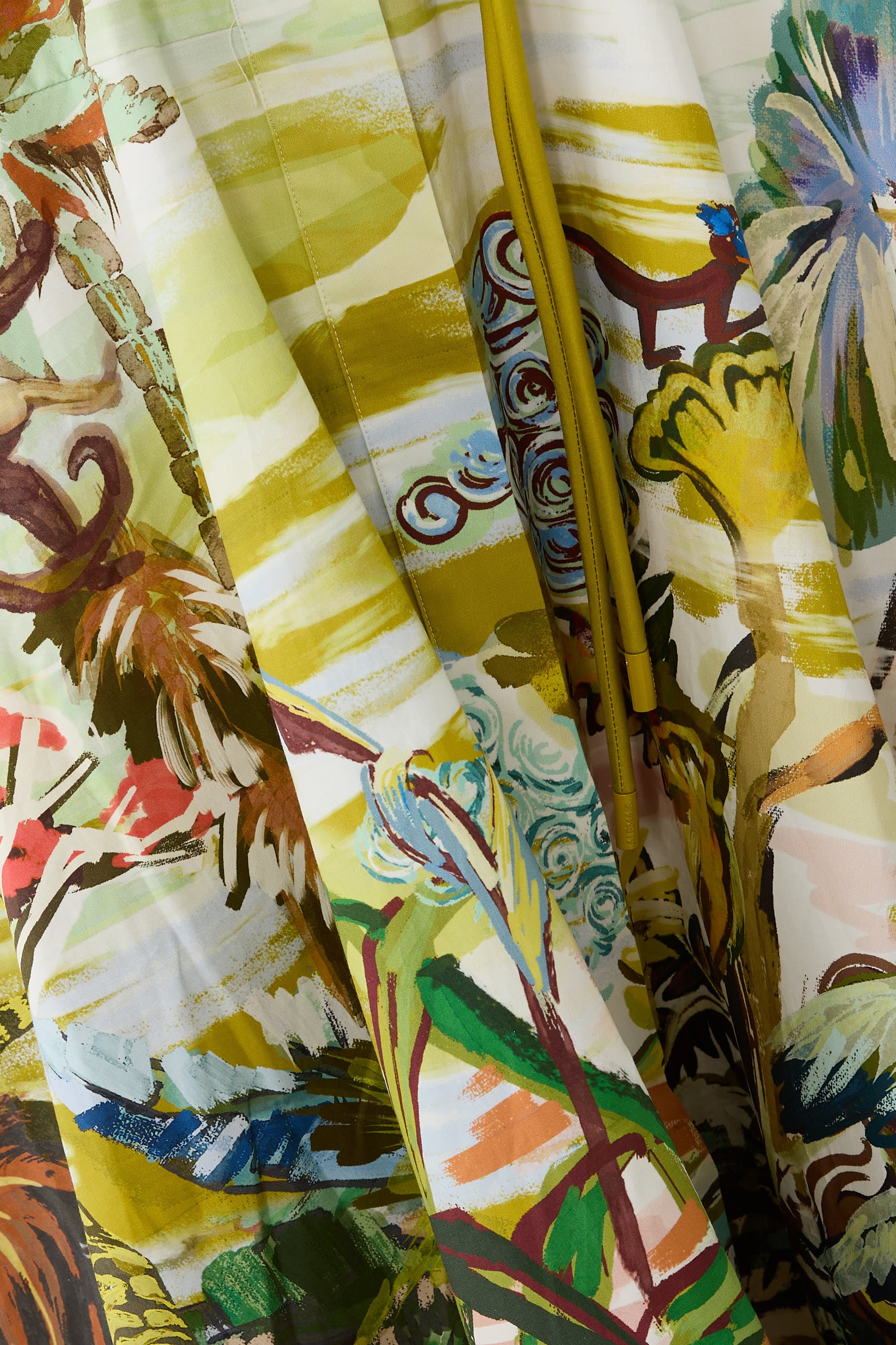 Jungle Boogie Silk Midi Dress
