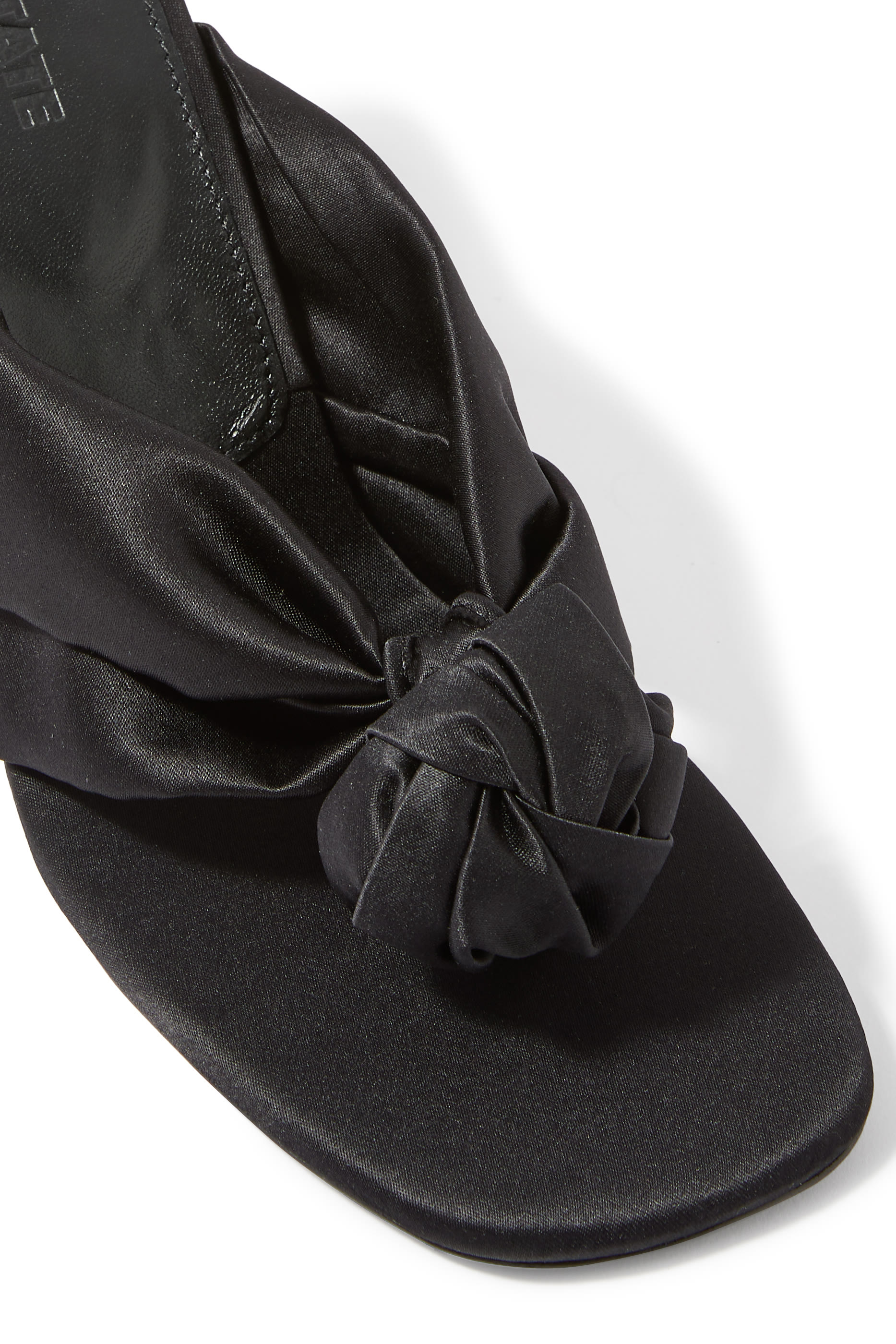 Satin Tongue 90 Sandals 
