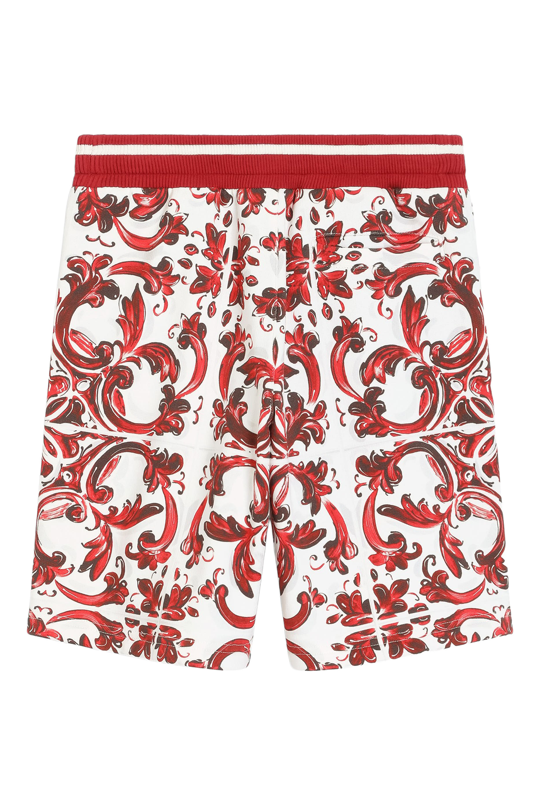 Kids Majolica-Print Bermuda Shorts