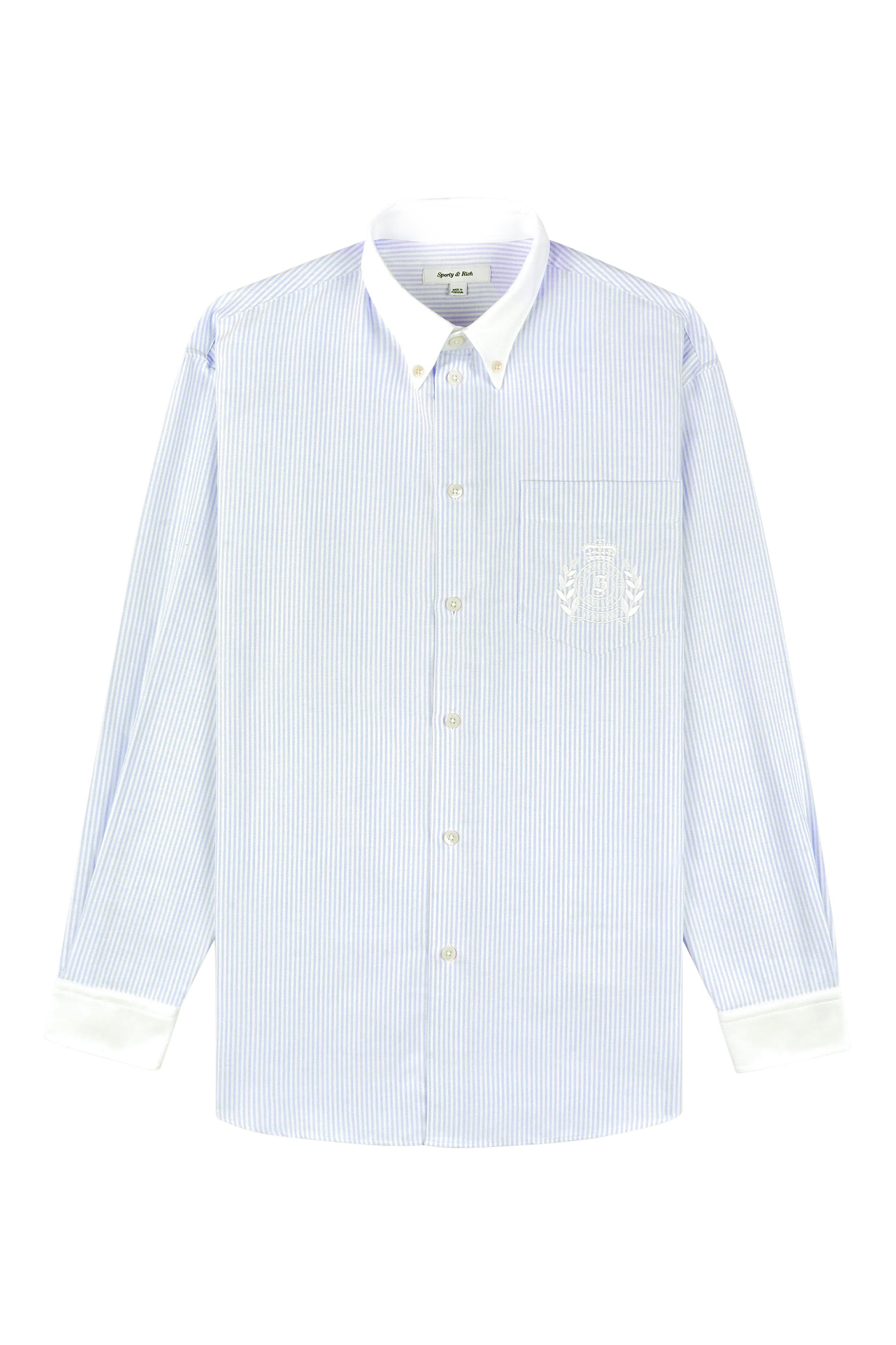 H&W Crest Oversized Oxford Shirt