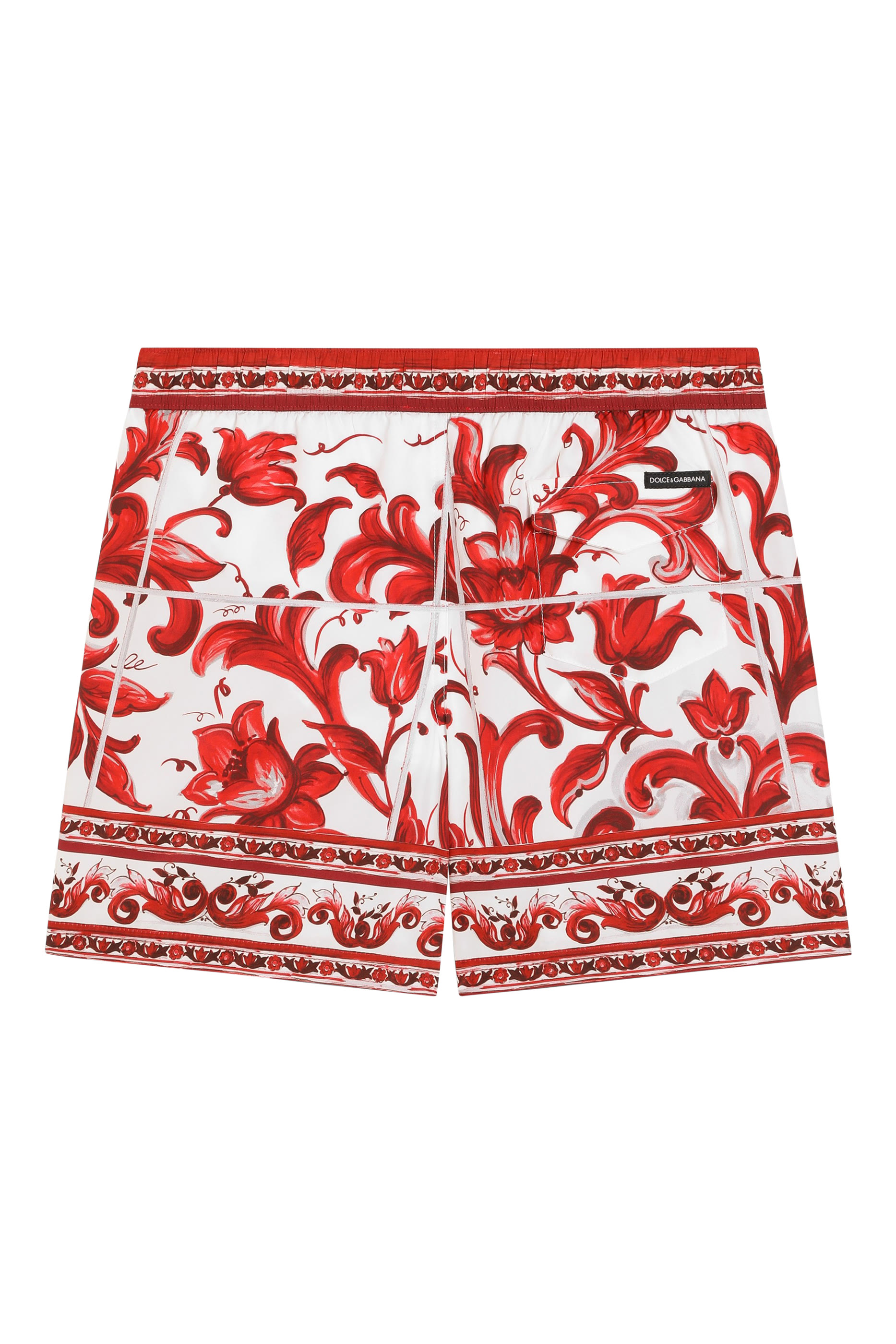 Kids Majolica-Print Boxer Shorts