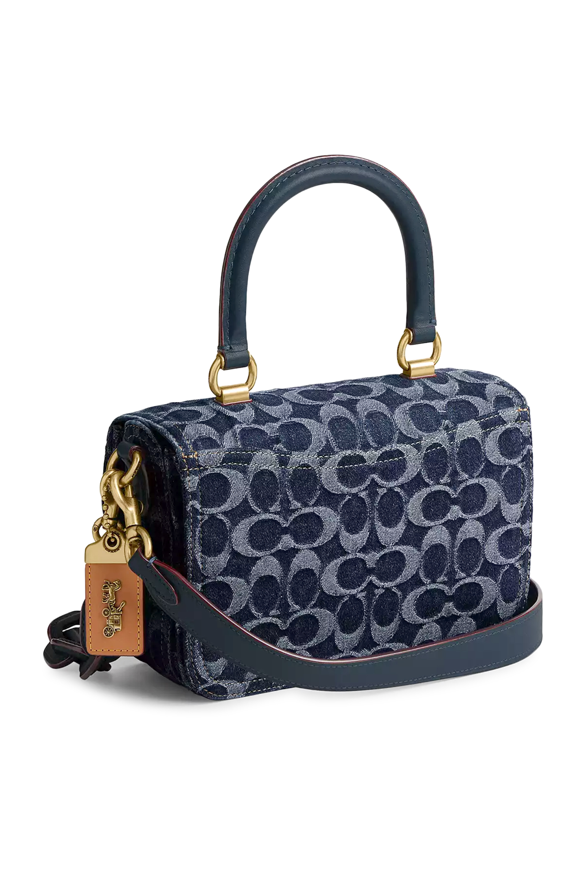 Rogue Top Handle In Signature Denim