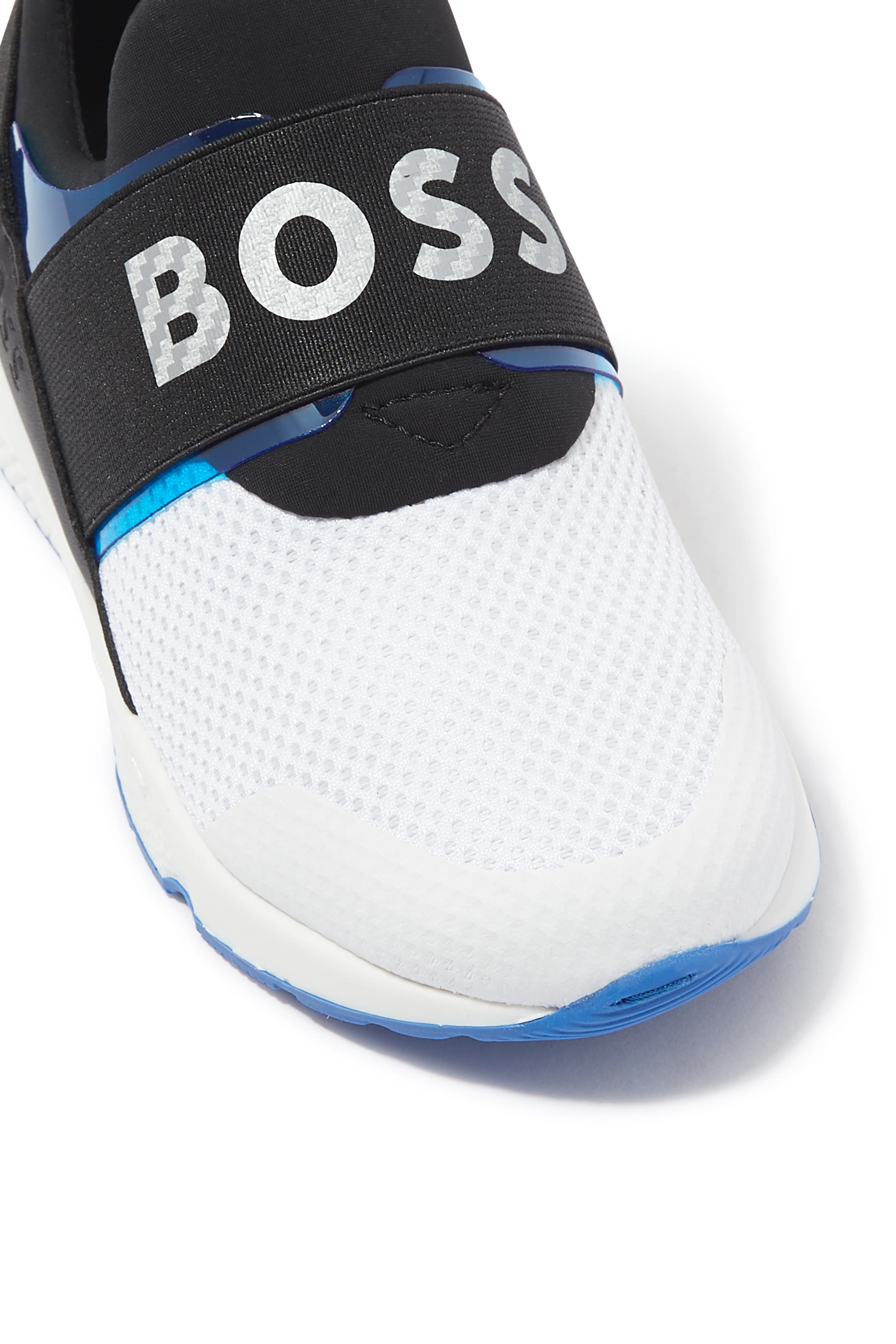 Kids Slip-On Logo Sneakers