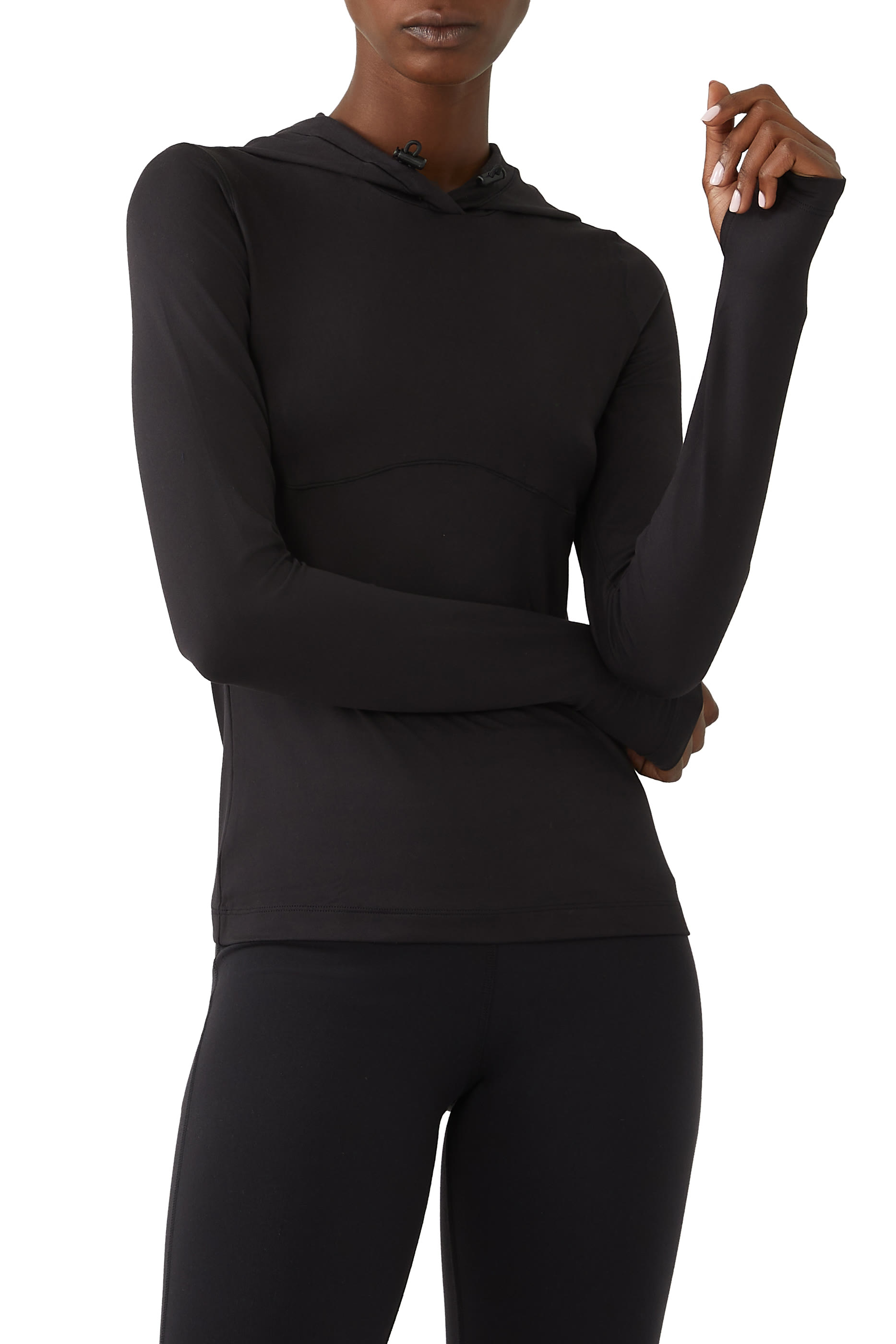 Alosoft Hooded Long-Sleeve Runner