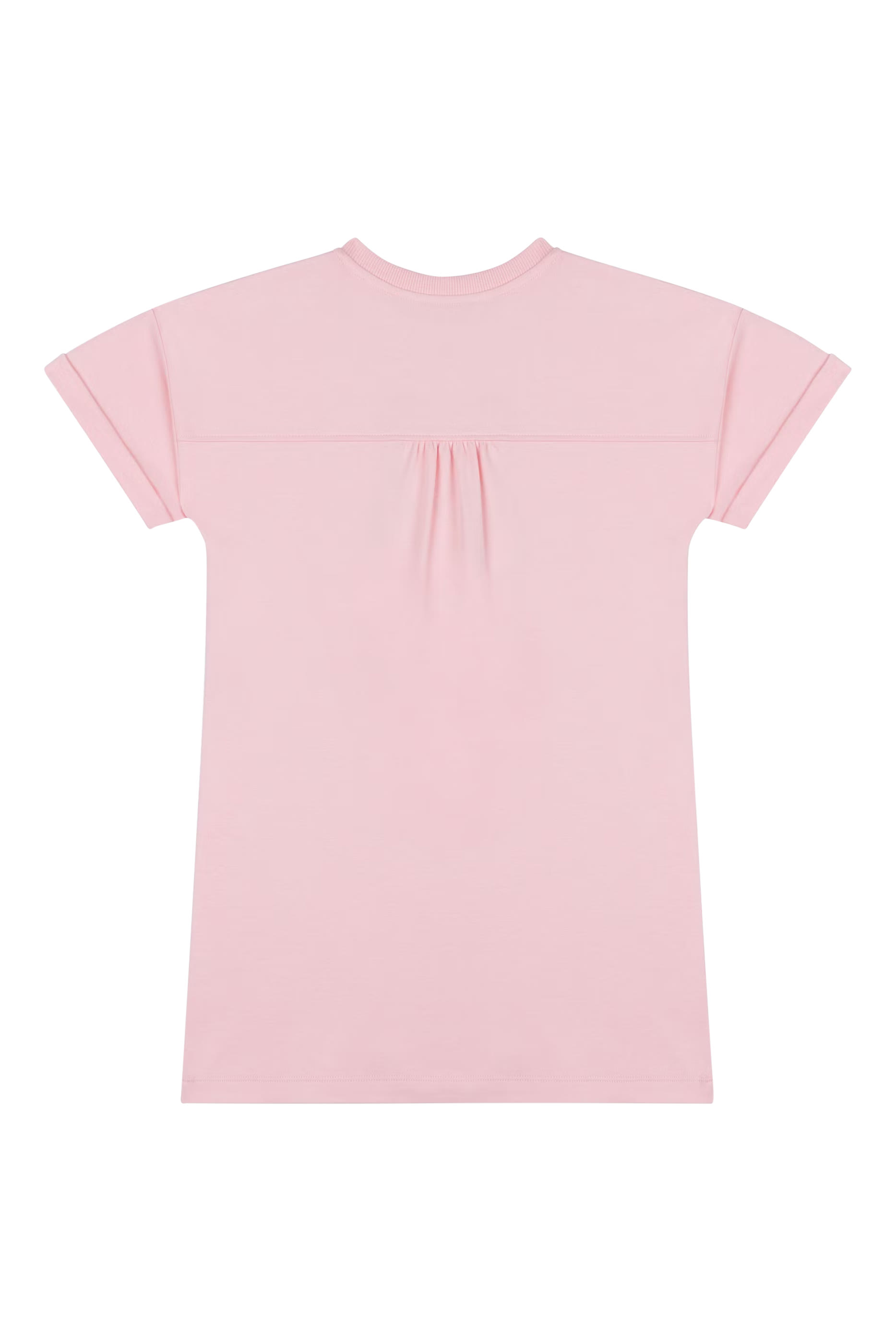 Kids Bear Graphic Round Neck T-Shirt Dress