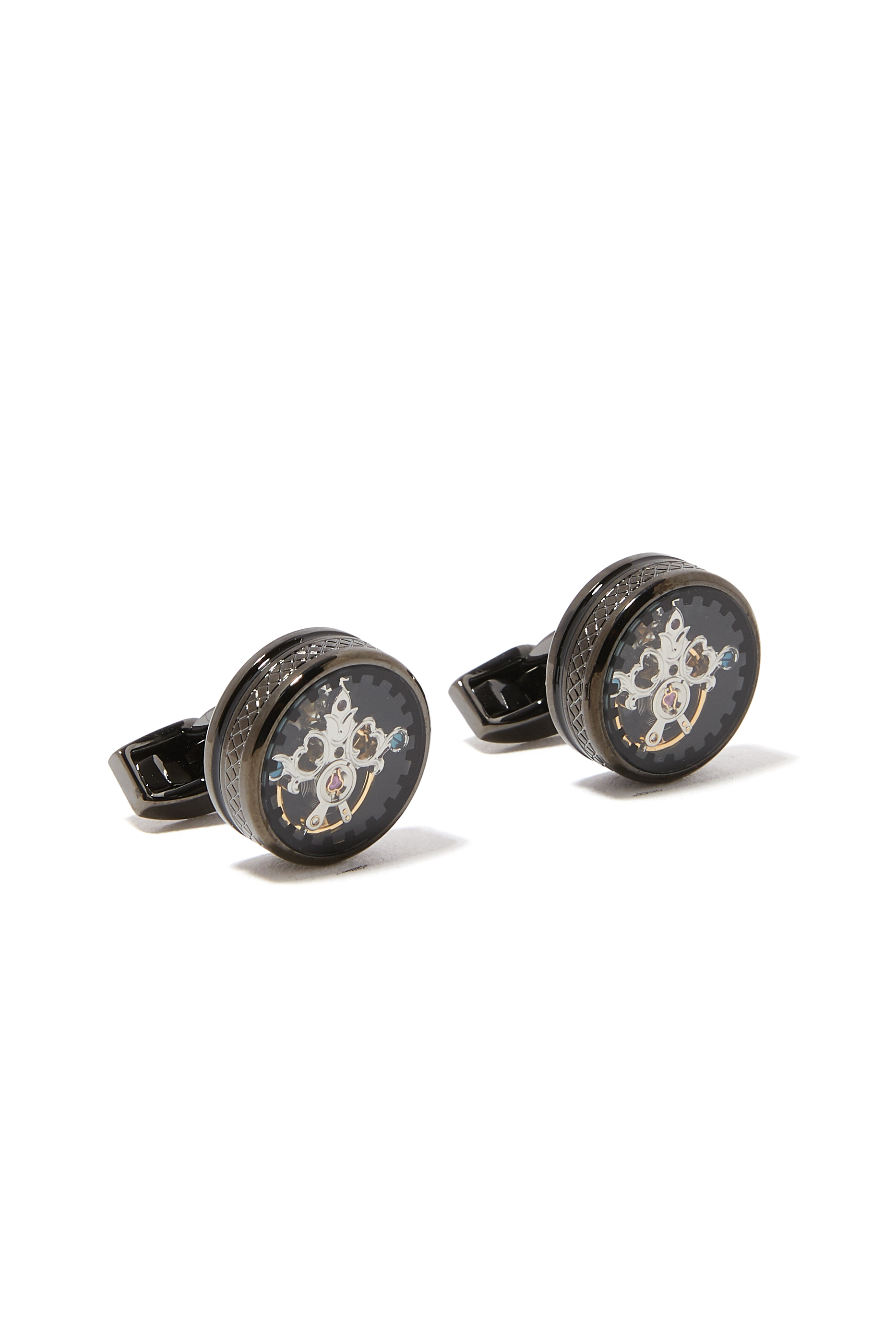 Tourbillon Gear Cuff Links