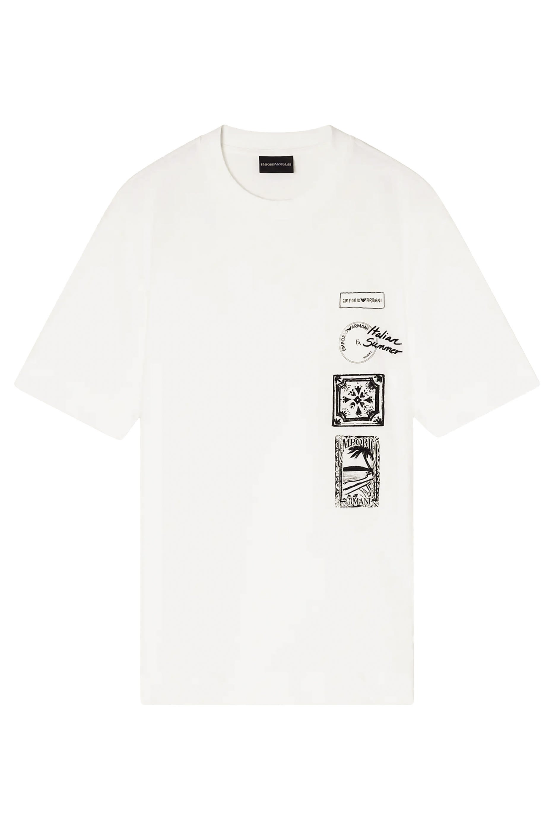  Postcard Print T-Shirt 