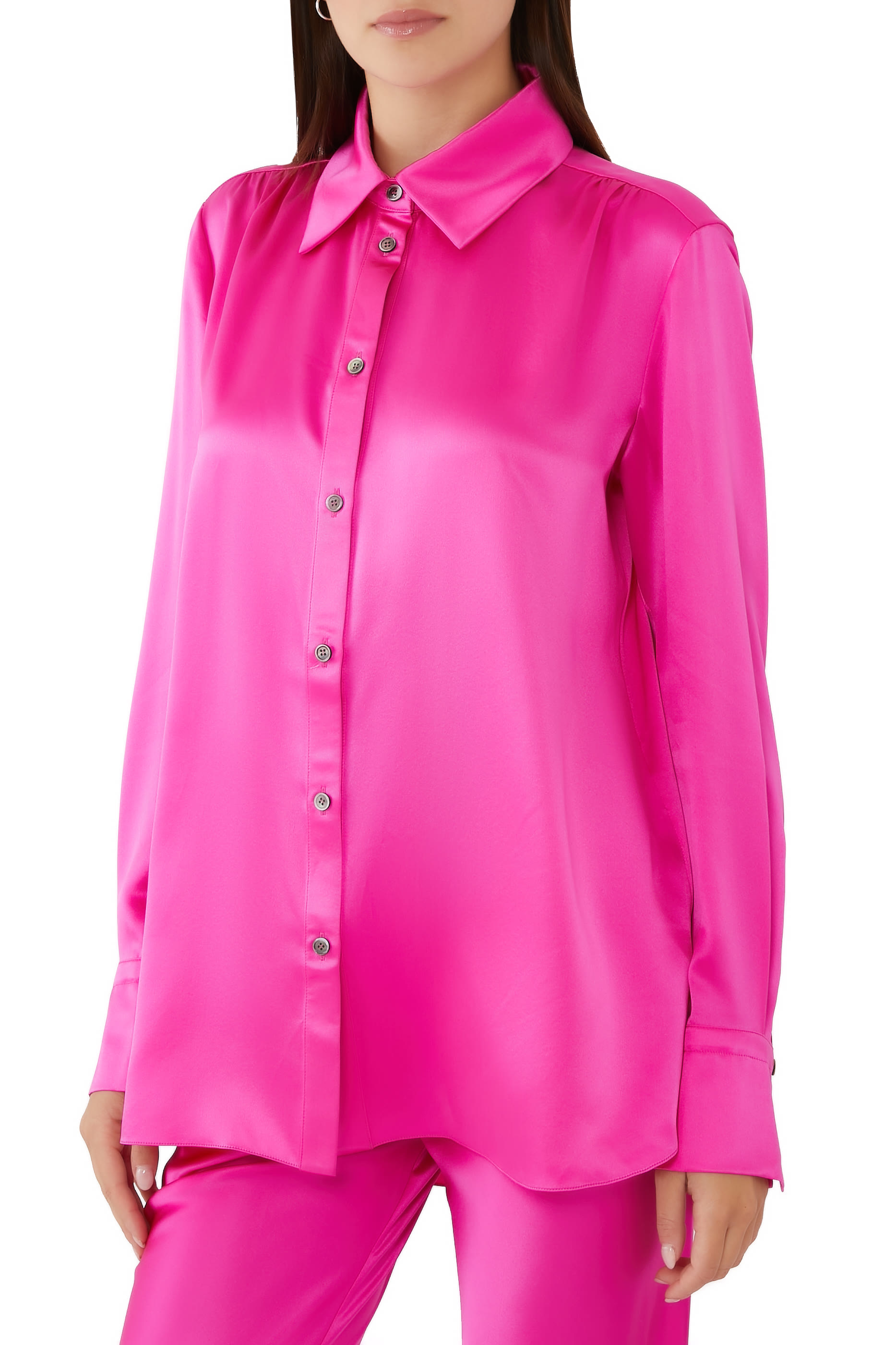 Stella Silk Satin Blouse