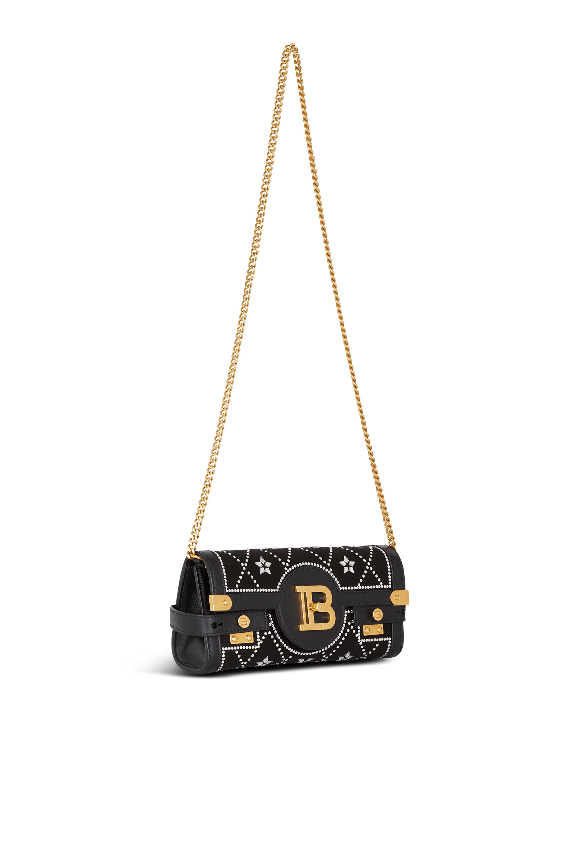 B-Buzz 23 Leather & Star Strass Shoulder Bag